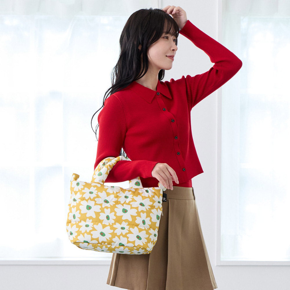 ルートート ROOTOTE トートバッグ レディース ショルダーバッグ 小さめ 斜めがけ 2way おでかけ FE.デリ.フラワーRTG-A 0696 （02 グリーン） 02 グリーン