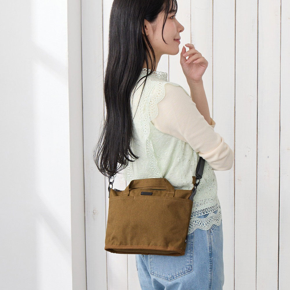 ルートート ROOTOTE トートバッグ レディース ミニショルダーバッグ はっ水 軽量 SN.べビールー.ライトウォーターリペレントーG 3631 （01 ブラック） 01 ブラック