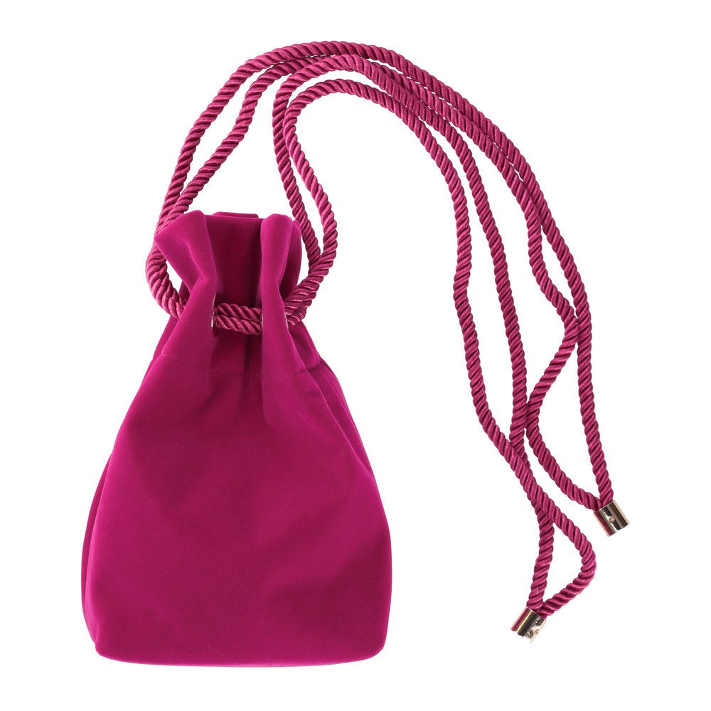 ルートート ROOTOTE ミニショルダーバッグ ポシェット 斜め掛け ベビールー.ベロア チェーン-A 0671 （01 MAGENTA） 01 MAGENTA