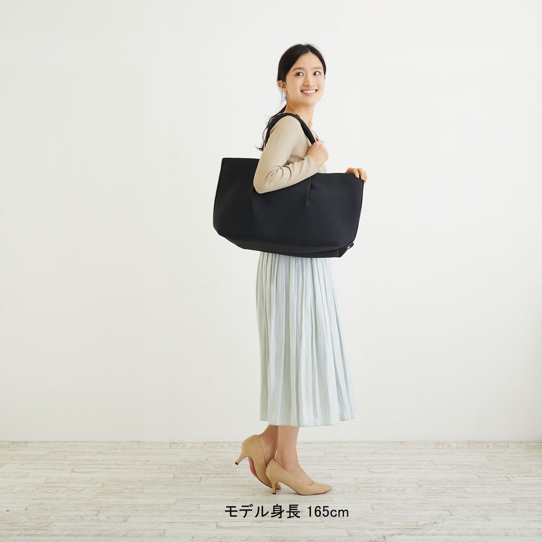 ルートート ROOTOTE 大容量 軽量 よこ型 トートバッグ SY GRD HEAULY3050 グランデ K