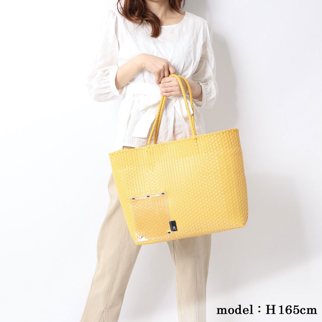 ルートート ROOTOTE カゴバッグ バスケット よこ型 トートバッグ SY ミディアム メルカド 1899