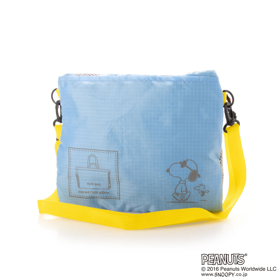 ルートート ROOTOTE SNOOPY スヌーピー 大容量 エコバッグ 折りたたみ可能 軽量 よこ型 IP グランデ トランシェ Peanuts 6S 8201
