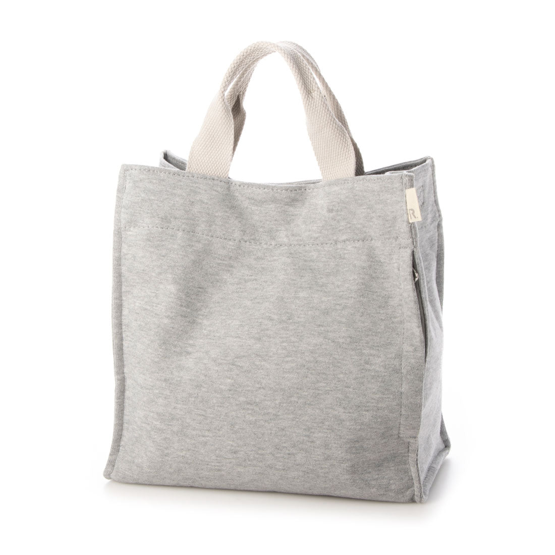 ルートート ROOTOTE ショルダー付 サブバッグ コットン トートバッグ NA スクエア2way テンジク B 1413,グレー
