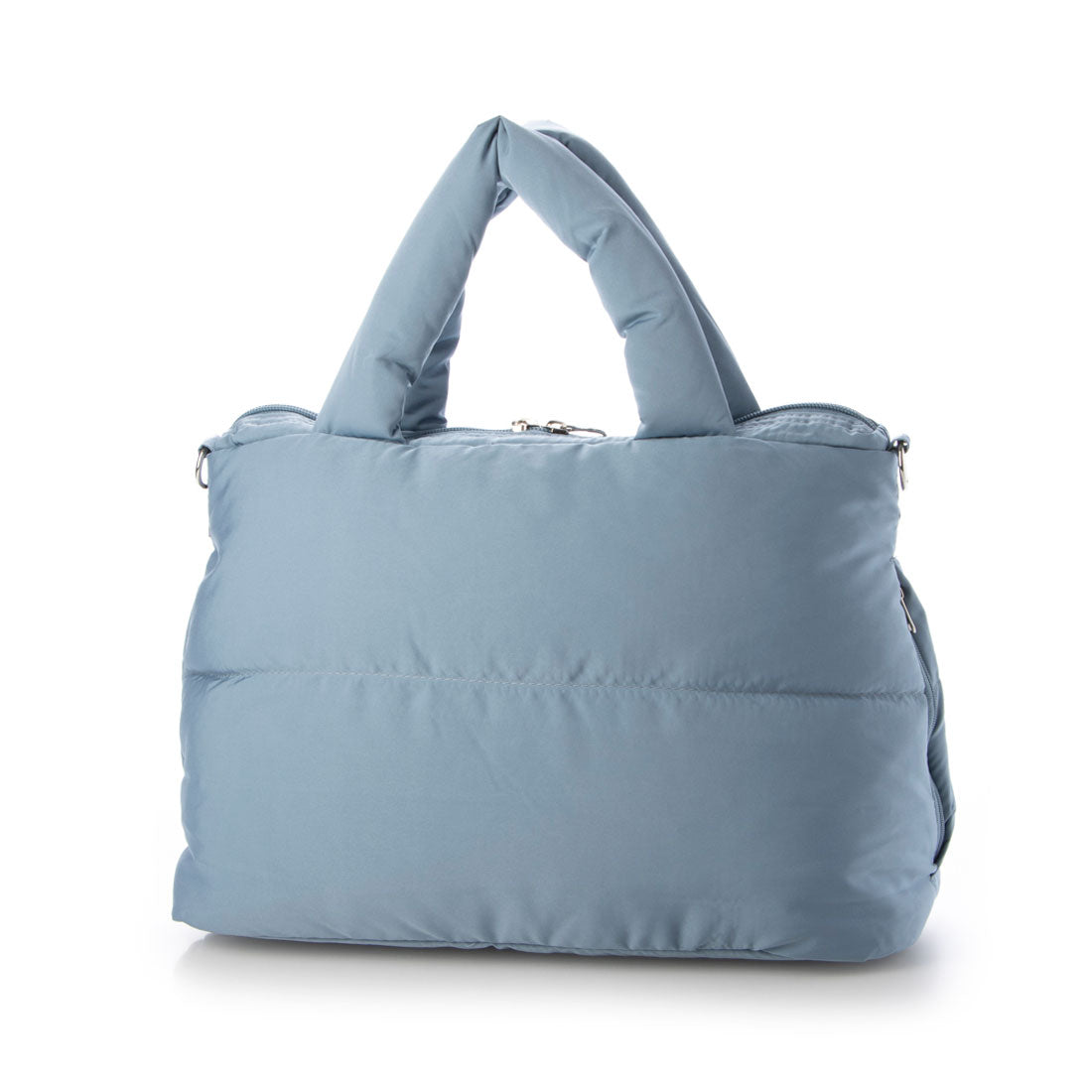 ルートート ROOTOTE レディース フェザー ダウン 入り 小さめ トートバッグ LT フェザールー デリ デリ カラー B 1470 （マットブルーグレー） マットブルーグレー
