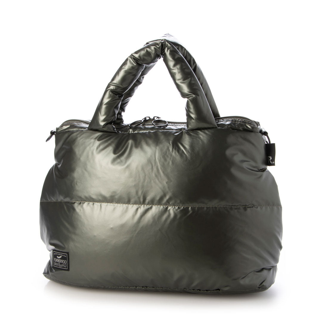 ルートート ROOTOTE レディース フェザー ダウン 入り 小さめ トートバッグ LT フェザールー デリ デリ カラー B 1470 （ダークカーキ） ダークカーキ