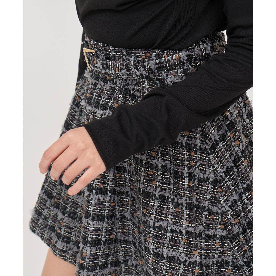 ロイヤルパーティー ROYAL PARTY バックドレープロンTEE （ベージュ） ベージュ