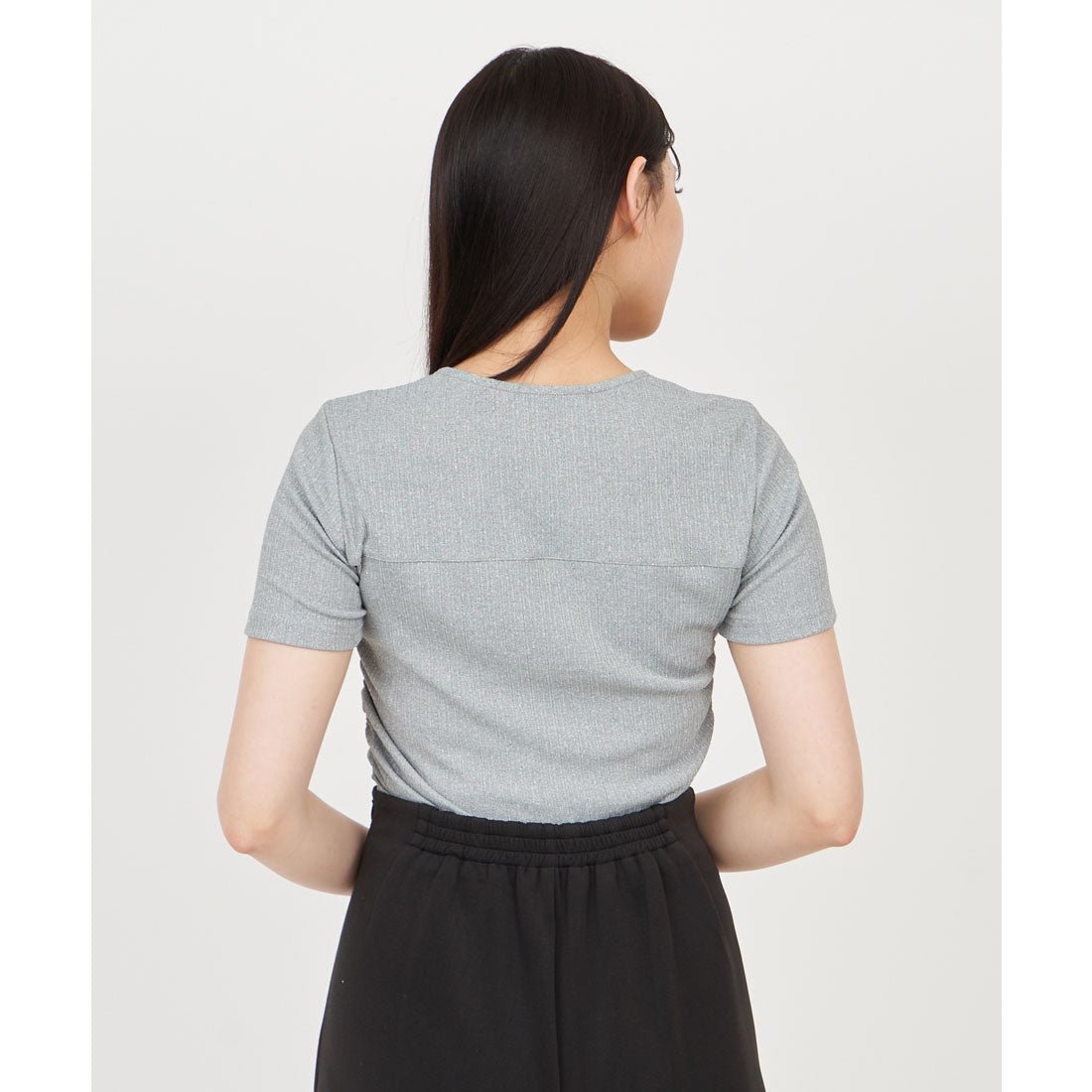 Royal Party Bit Gather Cut Top