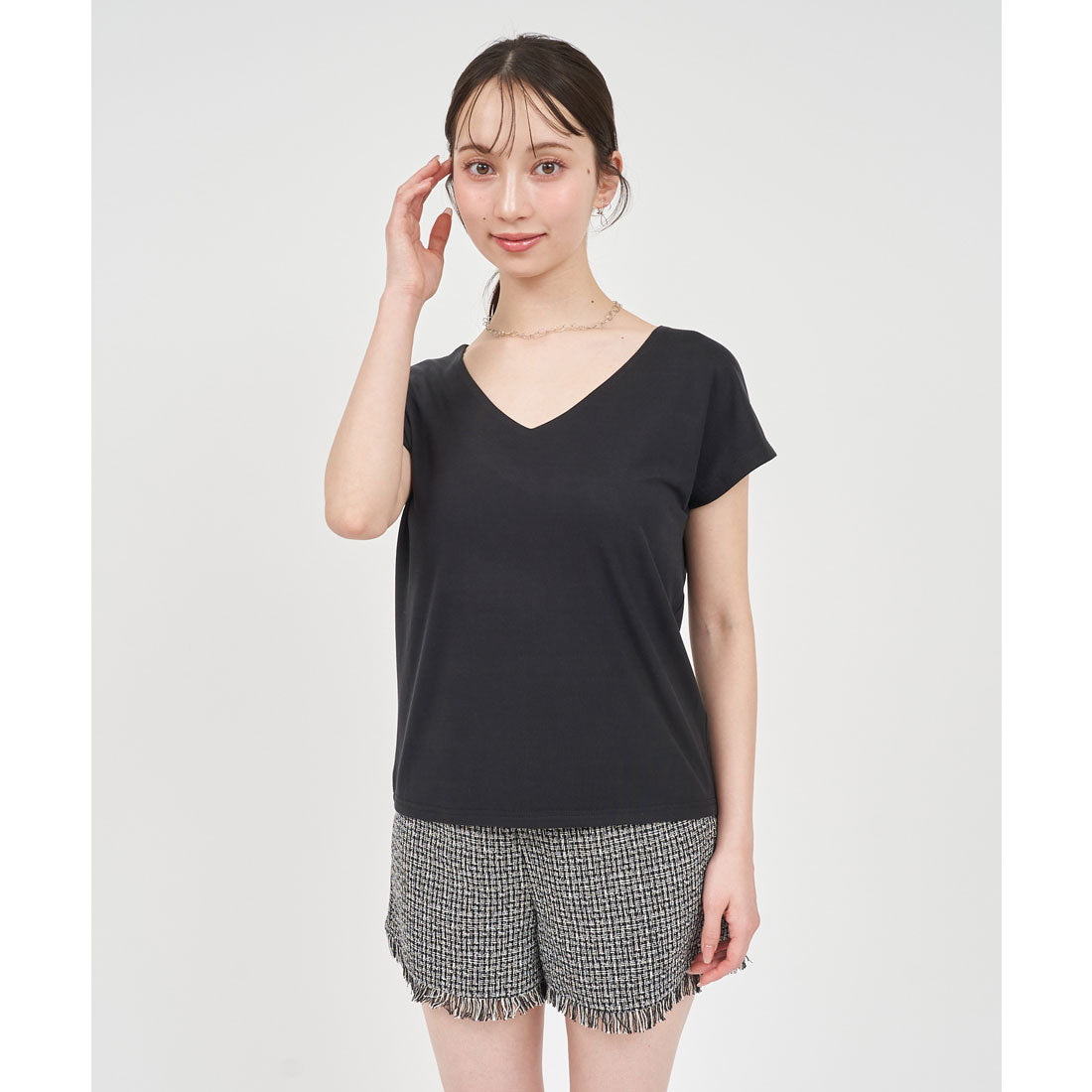 ロイヤルパーティー ROYAL PARTY シンプルTシャツ （グレー） グレー