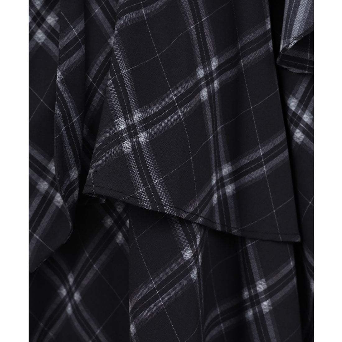 ロイヤルパーティー ROYAL PARTY リボン付コールドショルダー長袖ブラウスセットアップ （ブラック） ブラック