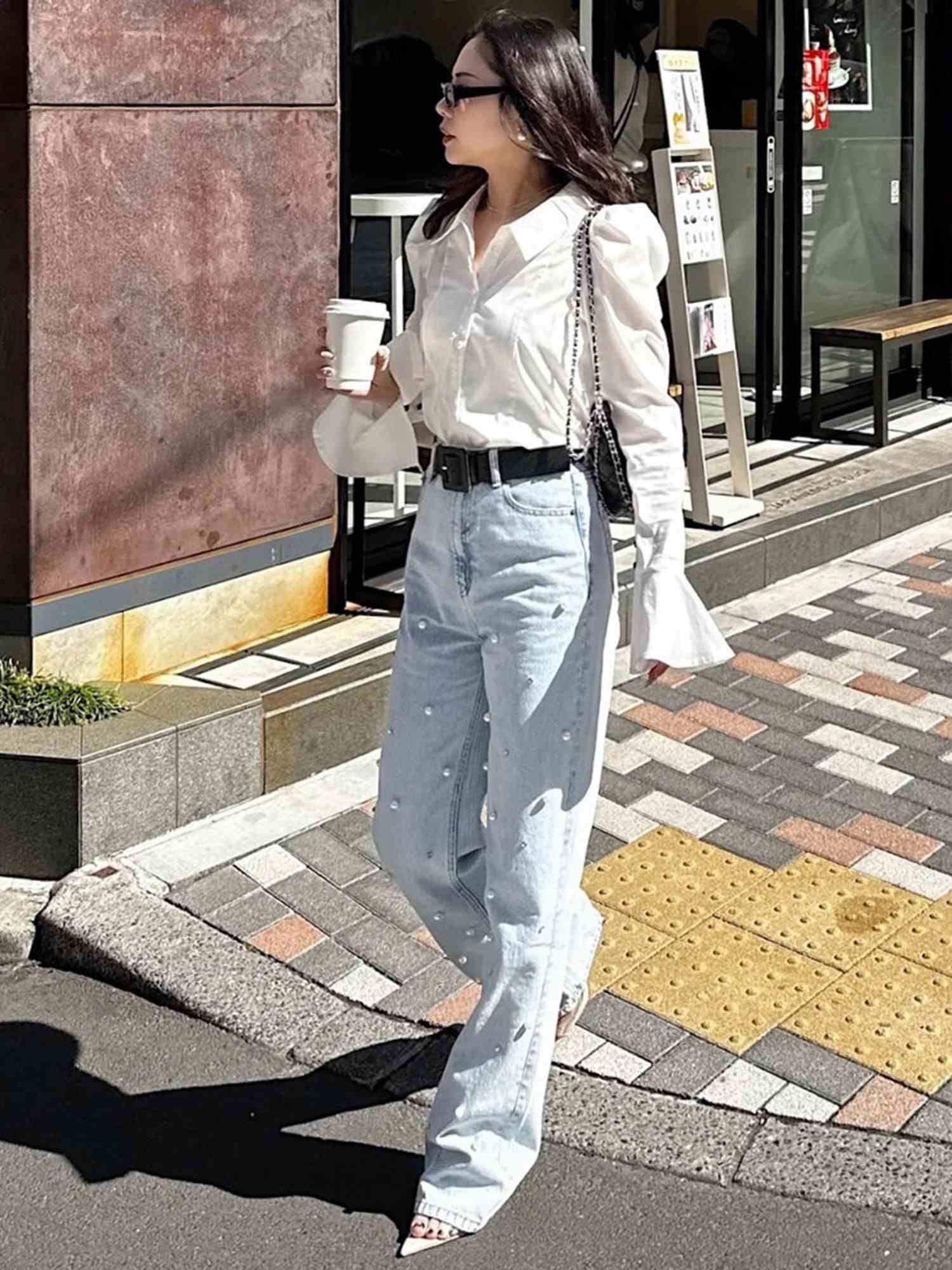 ロイヤルパーティー ROYAL PARTY デザインデニムパンツ