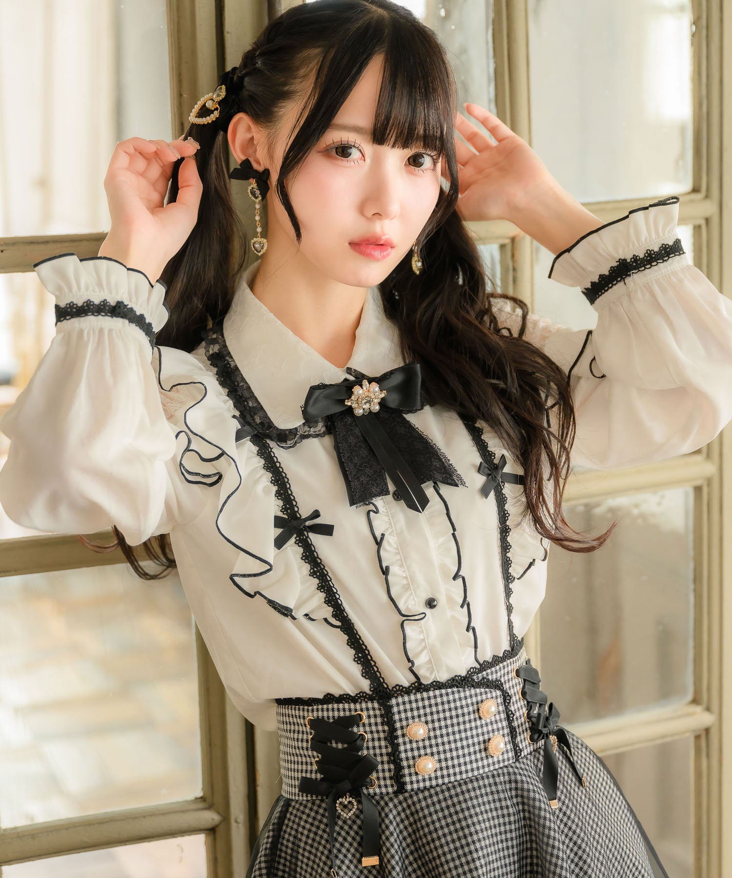 ロジータ ROJITA プチリボンブラウス （ホワイト） ホワイト