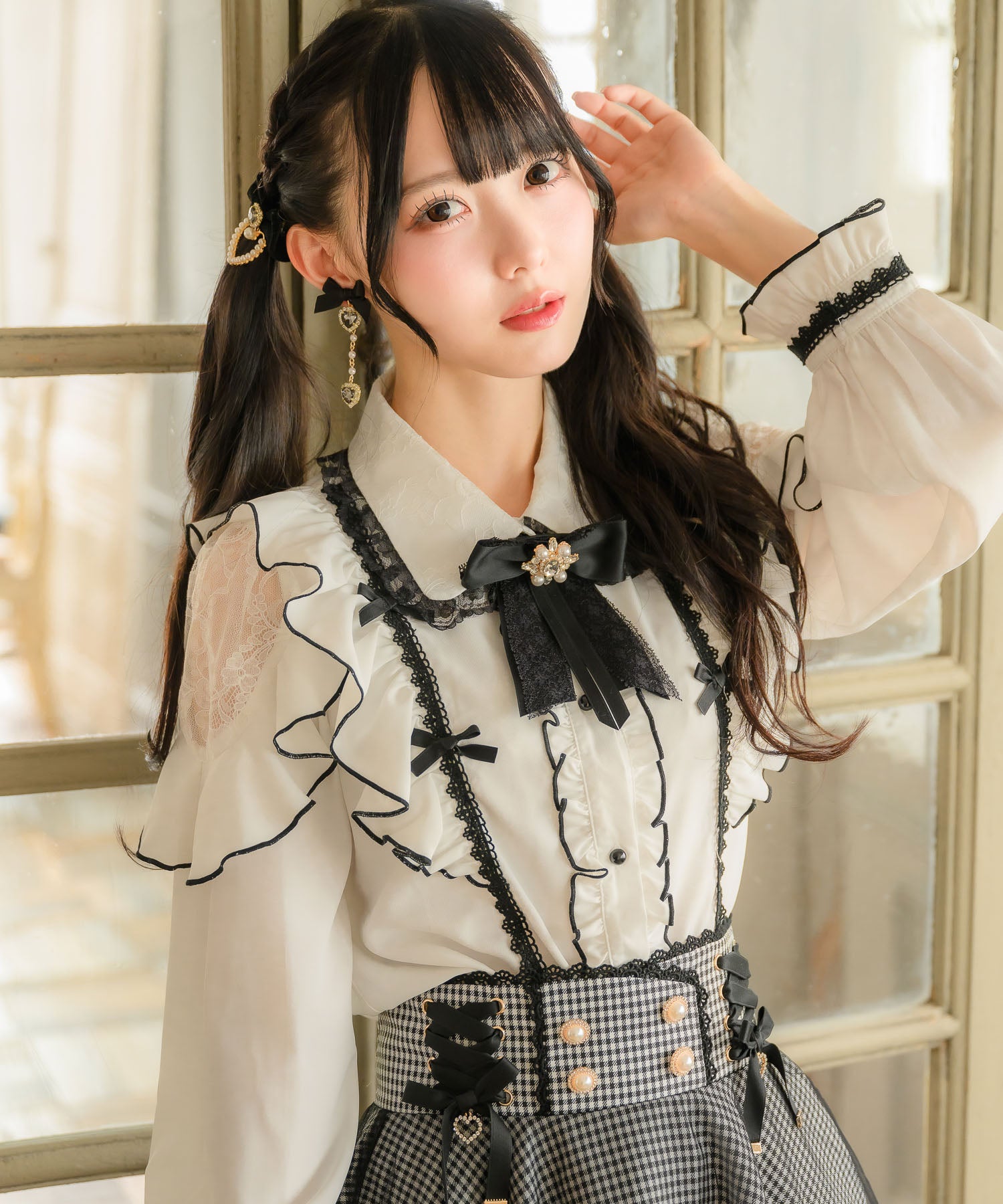 ロジータ ROJITA プチリボンブラウス （ホワイト） ホワイト