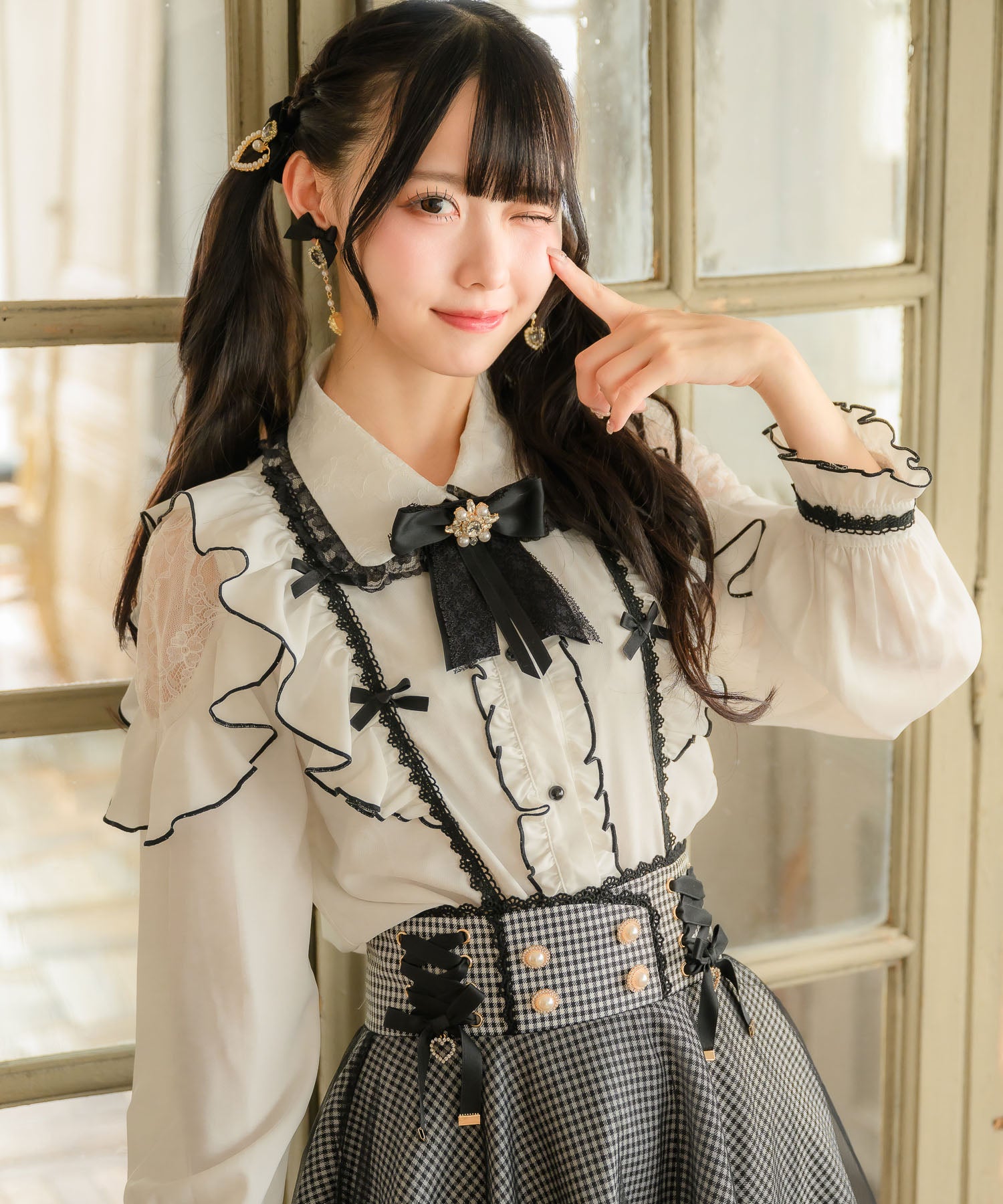 ロジータ ROJITA プチリボンブラウス （ホワイト） ホワイト