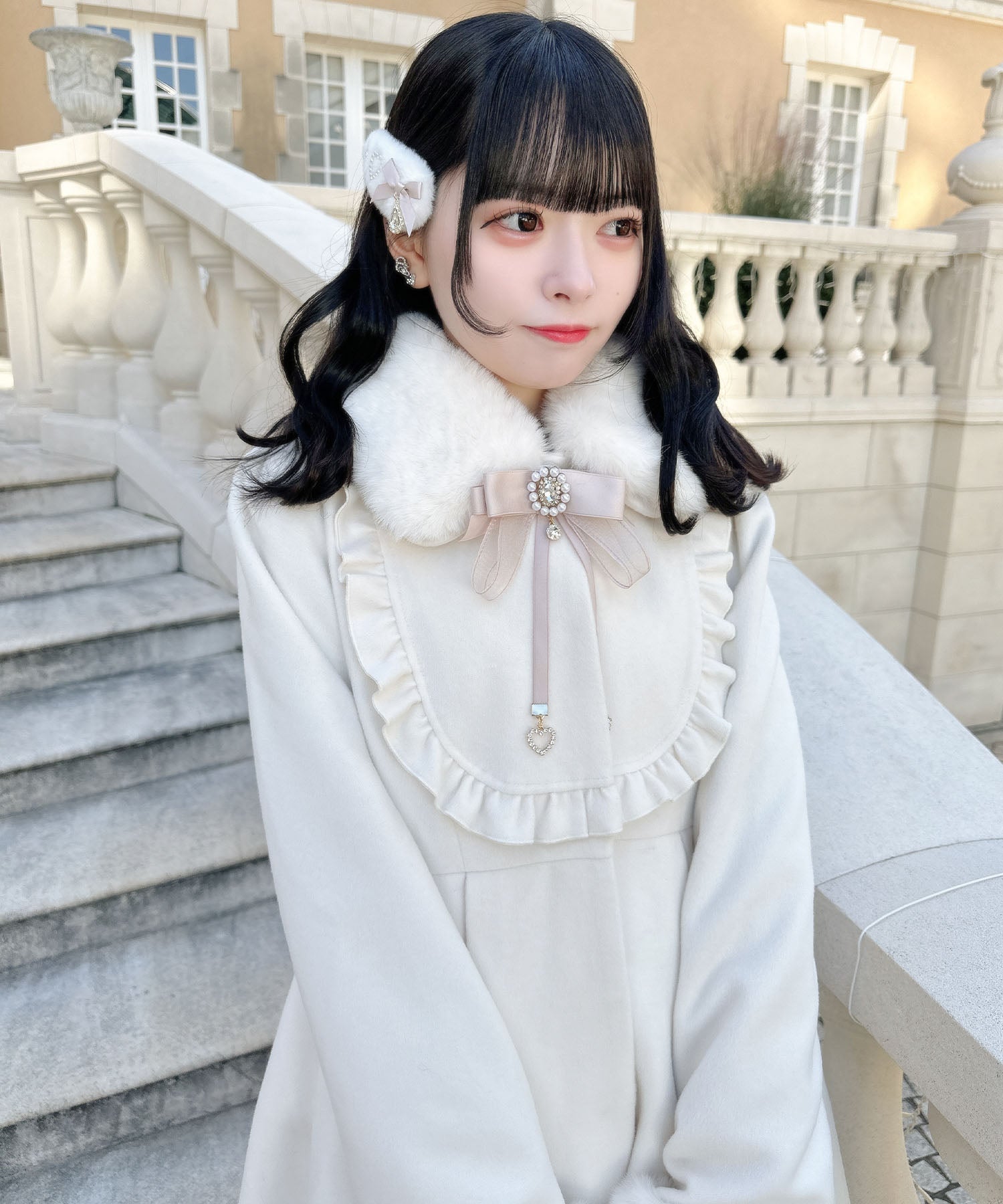 ROJITA ROJITA 別針附多莉外套