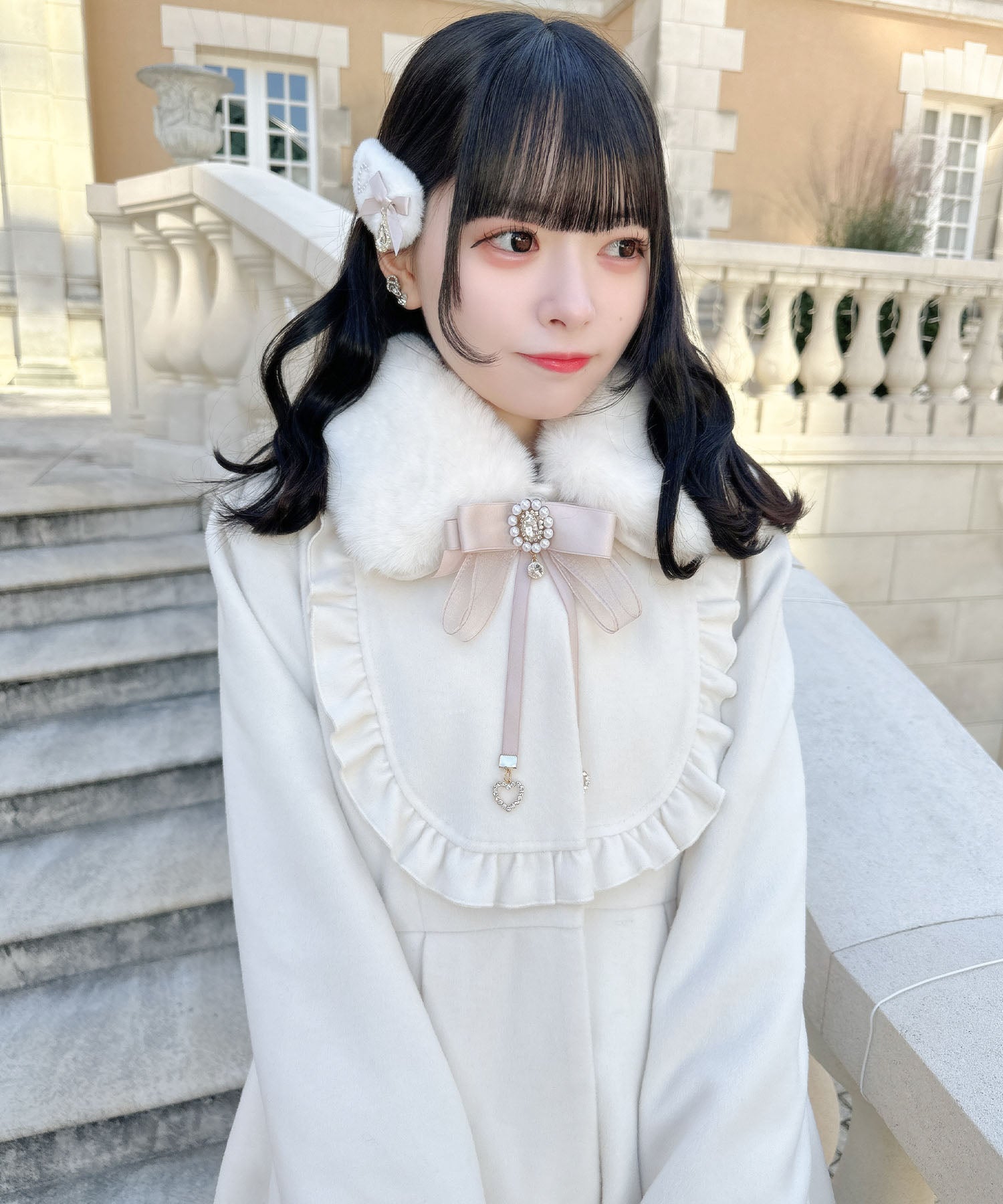 ROJITA ROJITA 別針附多莉外套