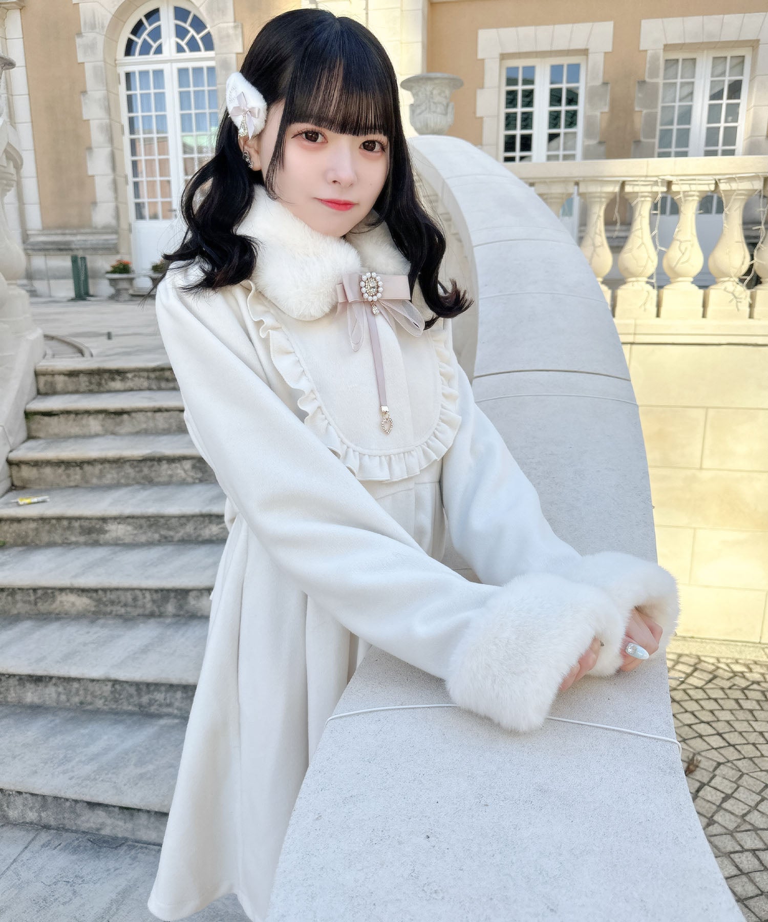 ROJITA ROJITA 別針附多莉外套