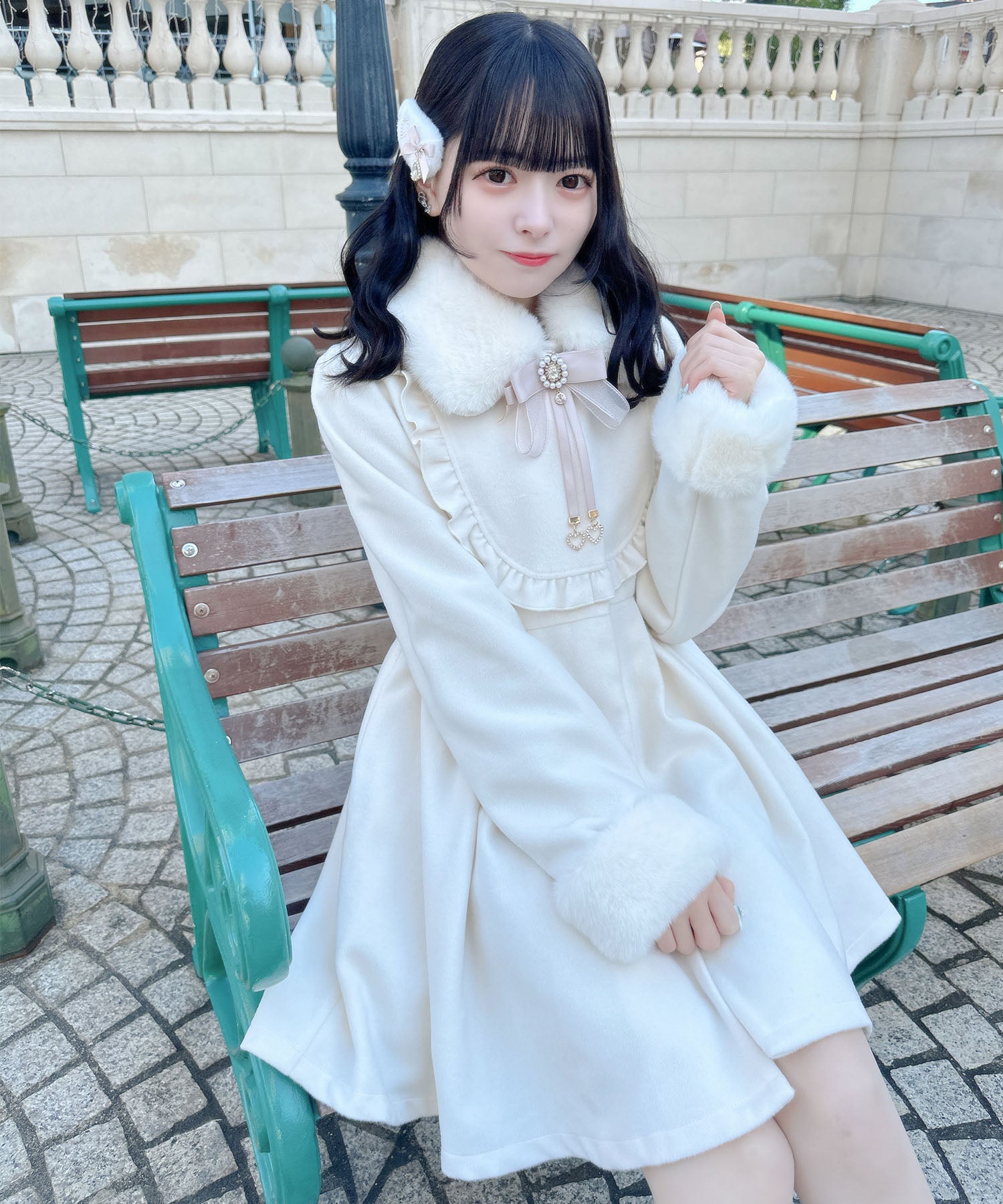 ROJITA ROJITA 別針附多莉外套