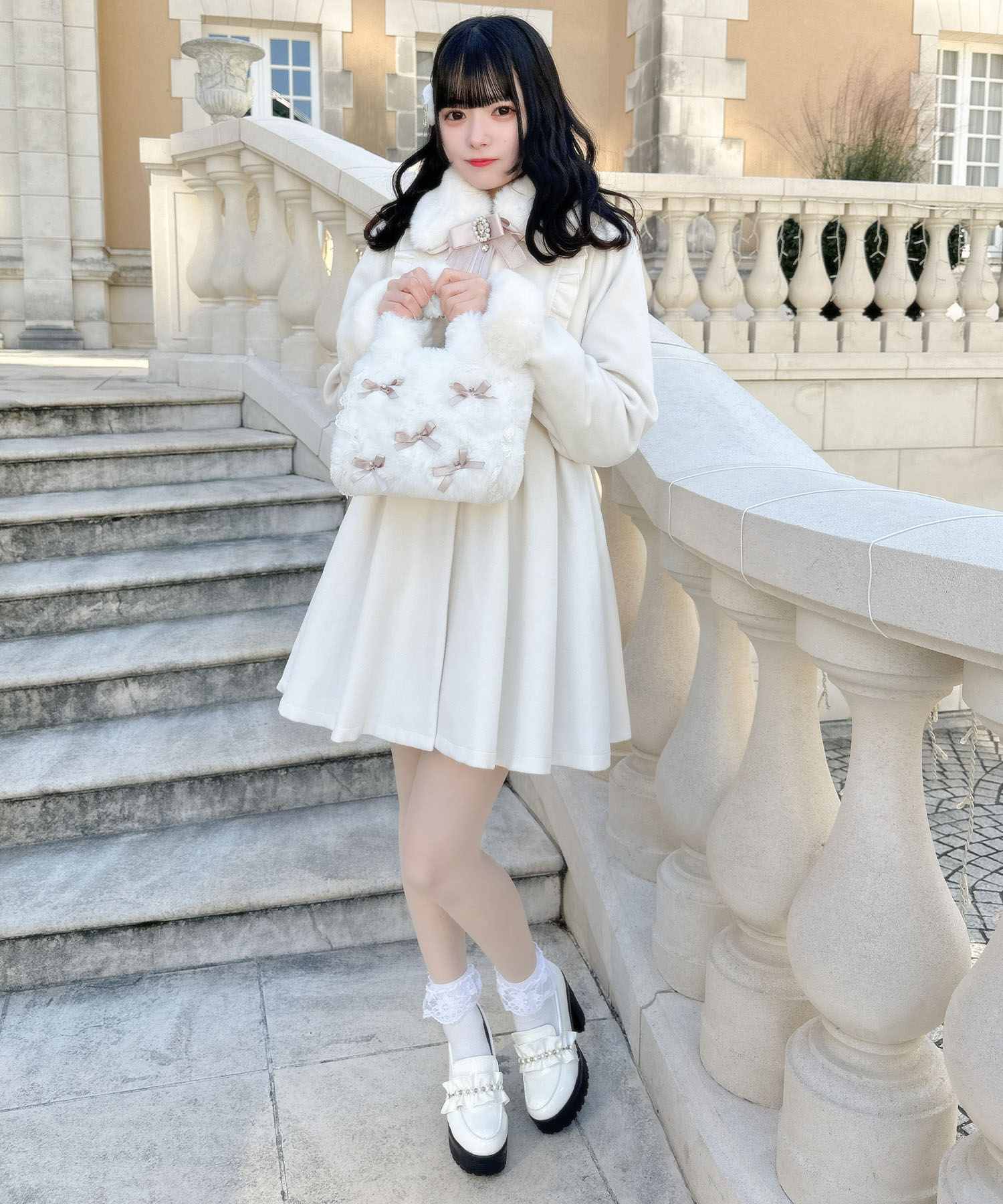 ROJITA ROJITA 別針附多莉外套