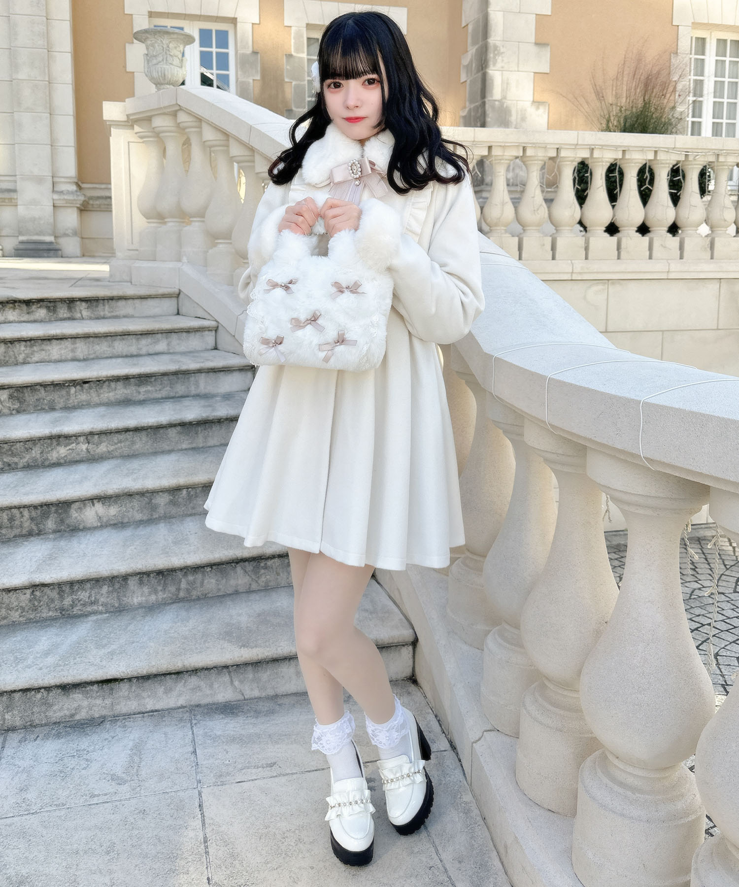 ROJITA ROJITA 別針附多莉外套