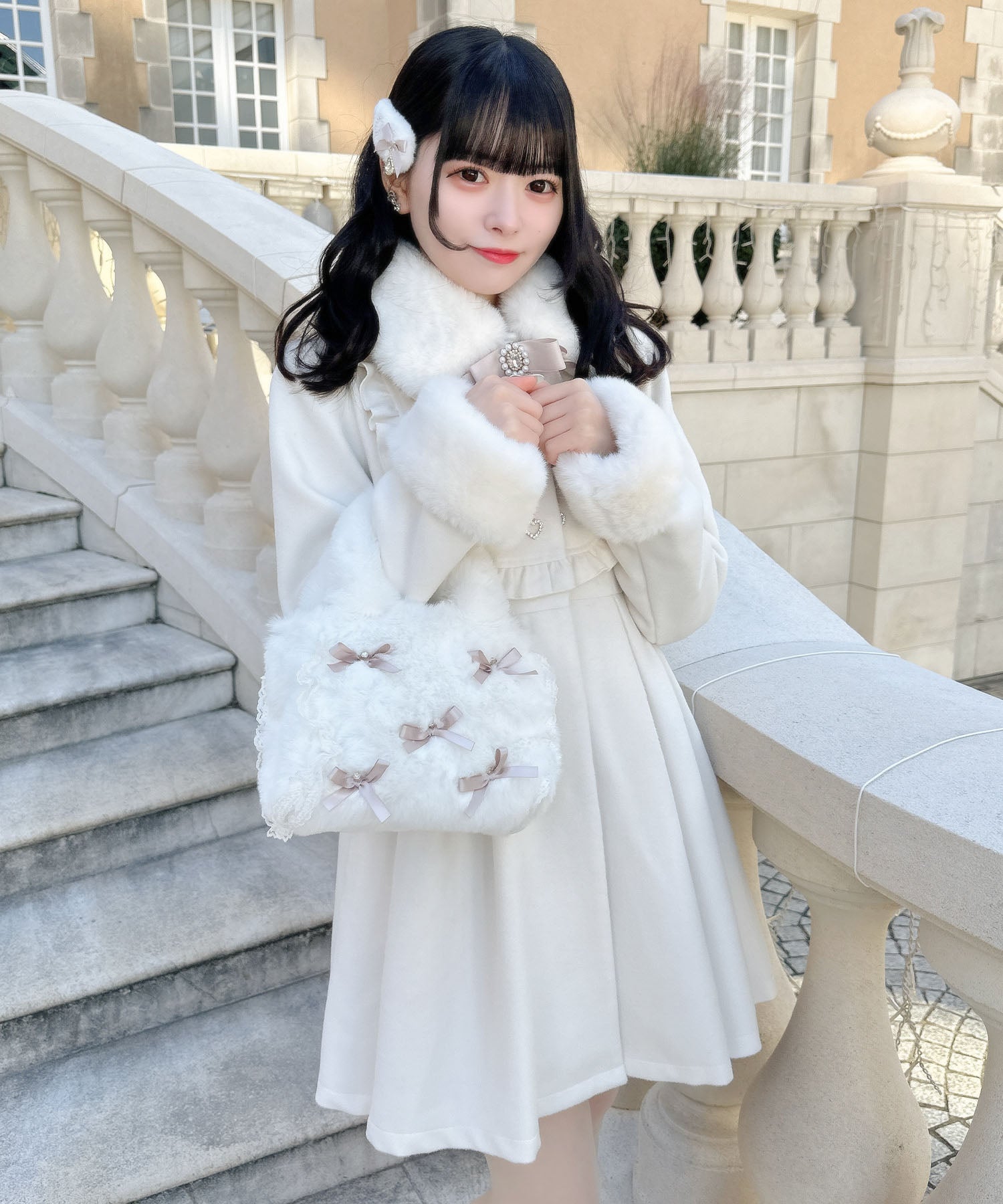 ROJITA ROJITA 別針附多莉外套