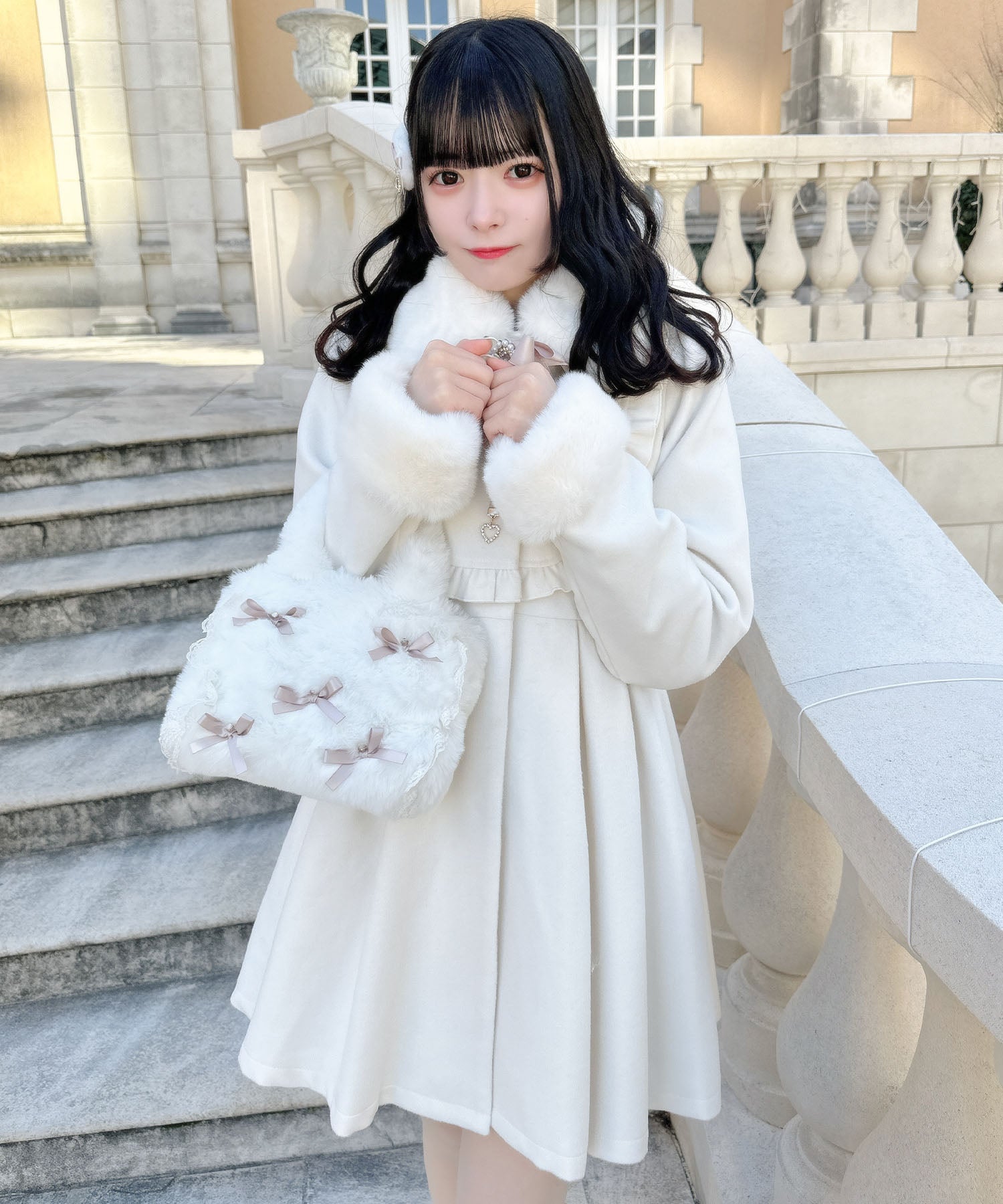 ROJITA ROJITA 別針附多莉外套