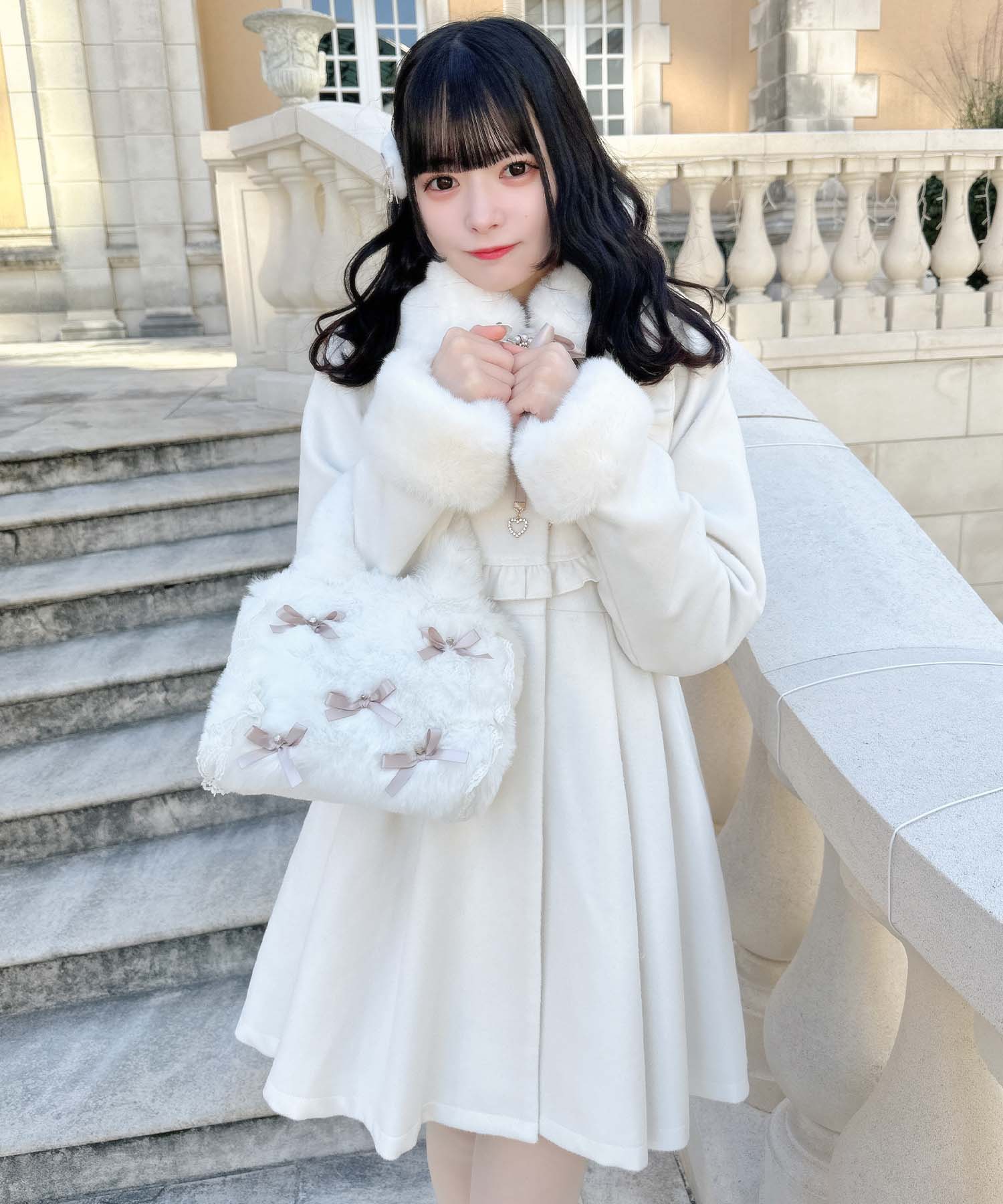 ROJITA ROJITA 別針附多莉外套