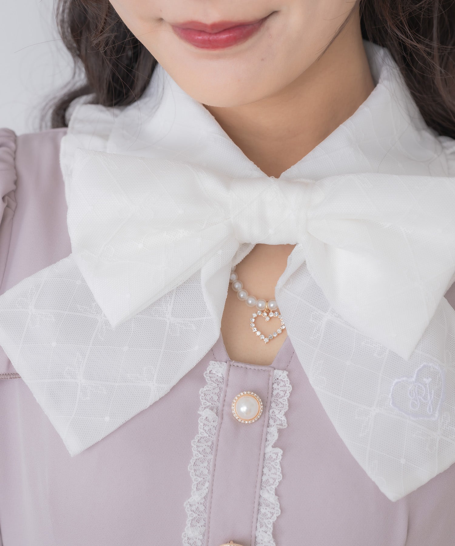 ロジータ ROJITA リボンロゴ入りサイドバックルセットアップ （ピンク） ピンク