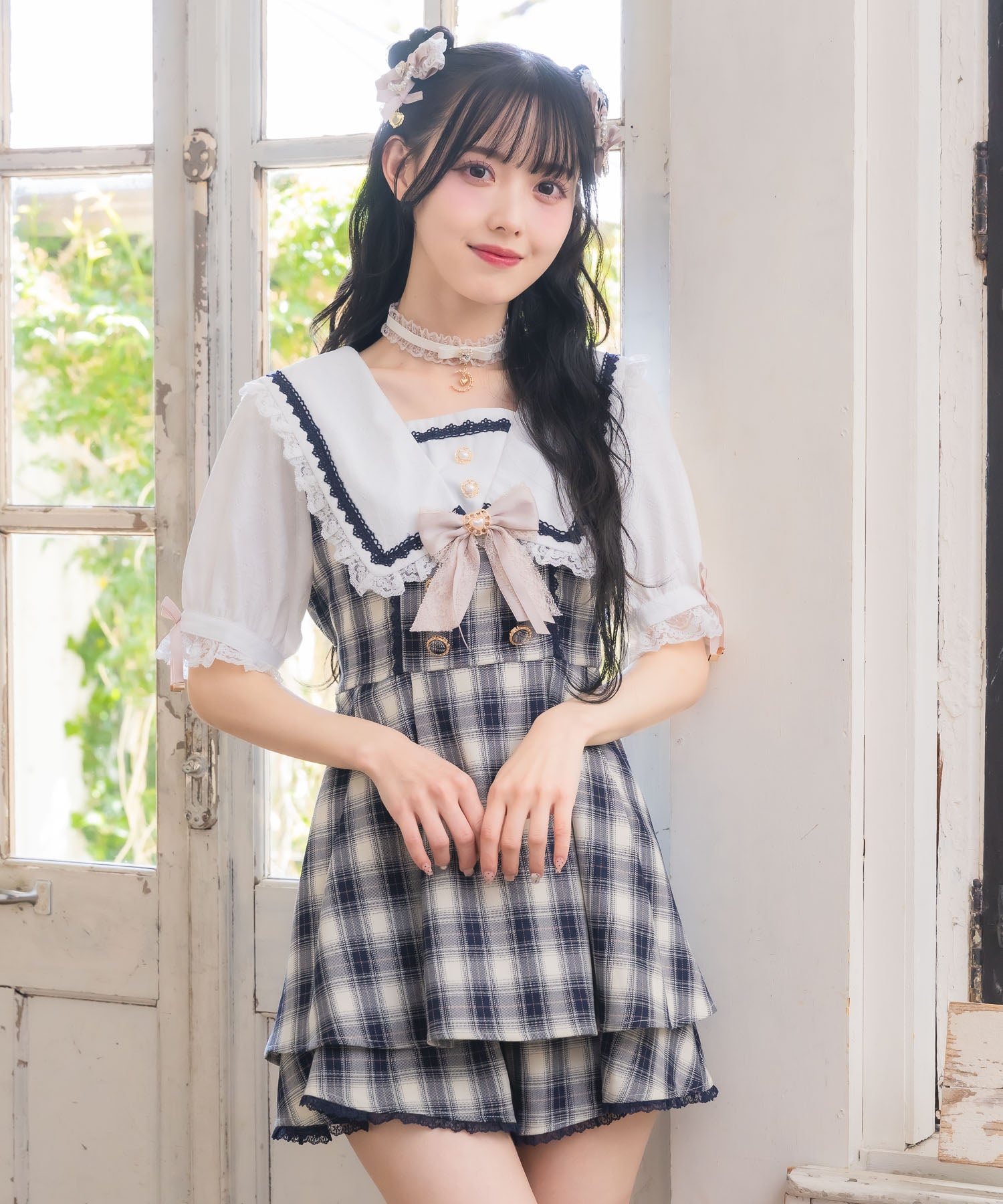 ロジータ ROJITA セーラー衿セットアップ （ネイビー） ネイビー