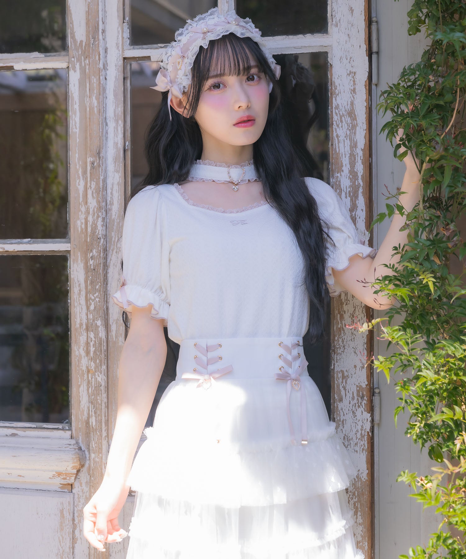 ロジータ ROJITA バックルチョーカーハートカットトップス （マルチ） マルチ