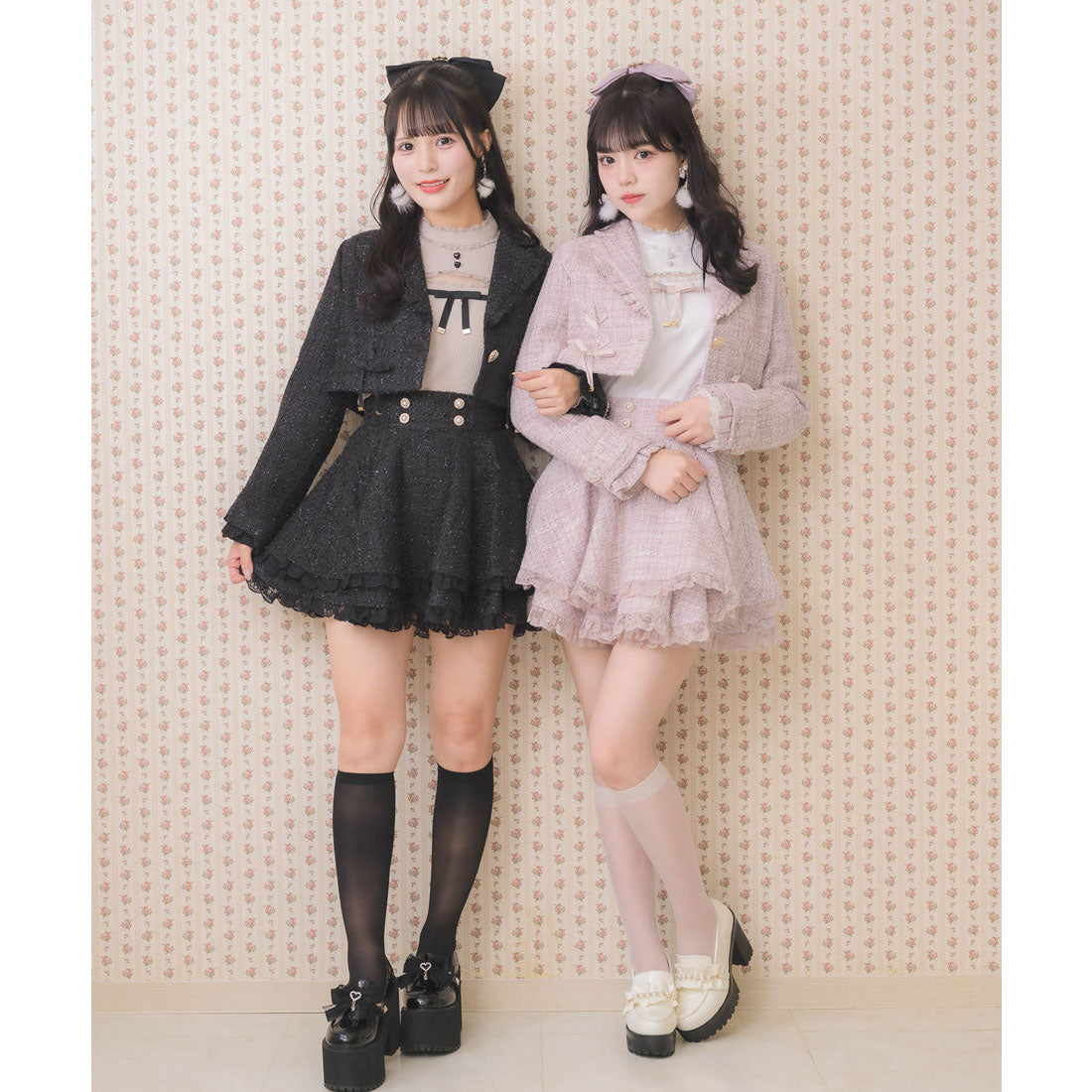 ロジータ ROJITA サイドレースアップショートジャケット （ブラック） ブラック