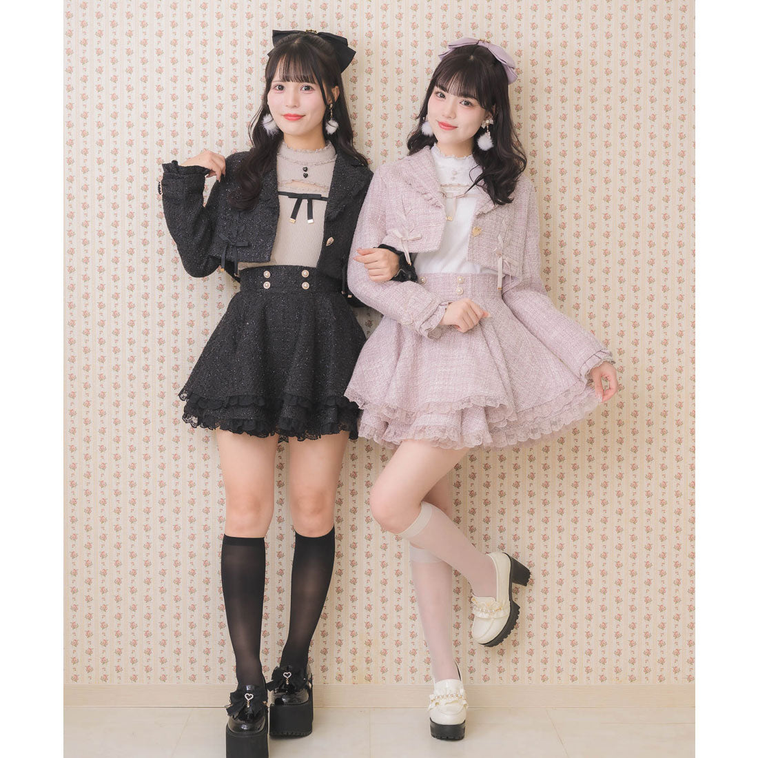 ロジータ ROJITA サイドレースアップショートジャケット （ブラック） ブラック