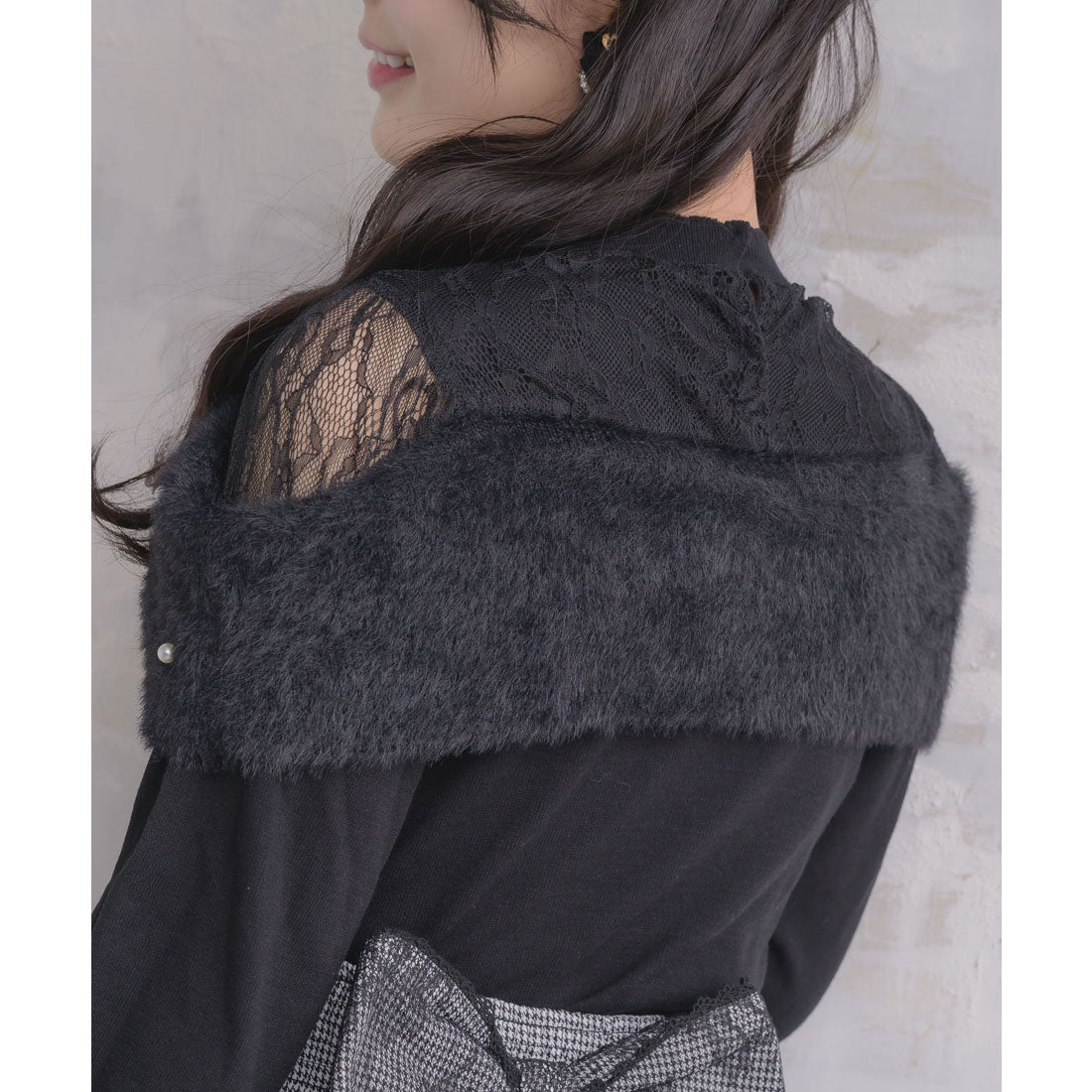 ロジータ ROJITA リボンデザインニットトップス （ピンク） ピンク