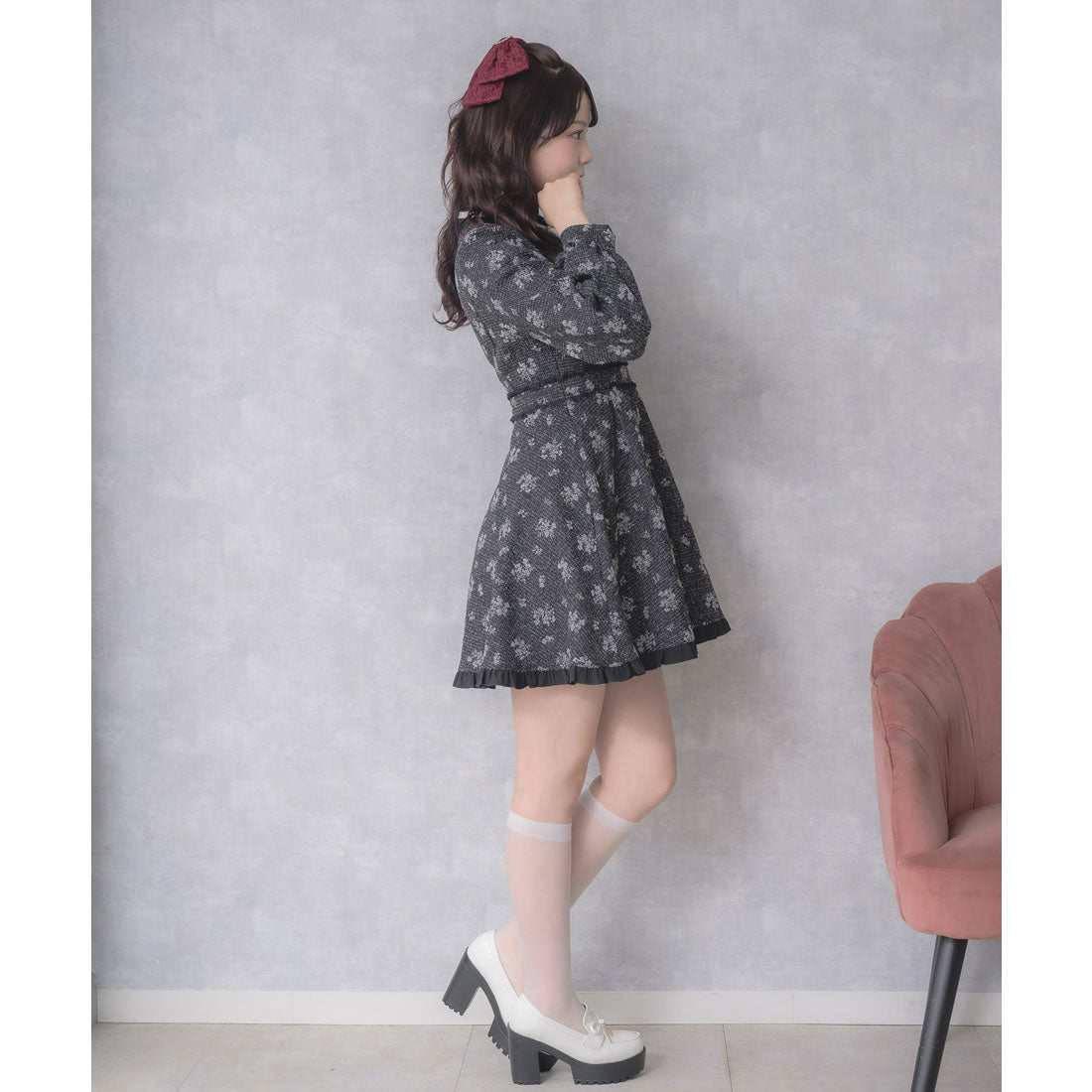 ロジータ ROJITA リボンテープフリルワンピース （マルチ） マルチ