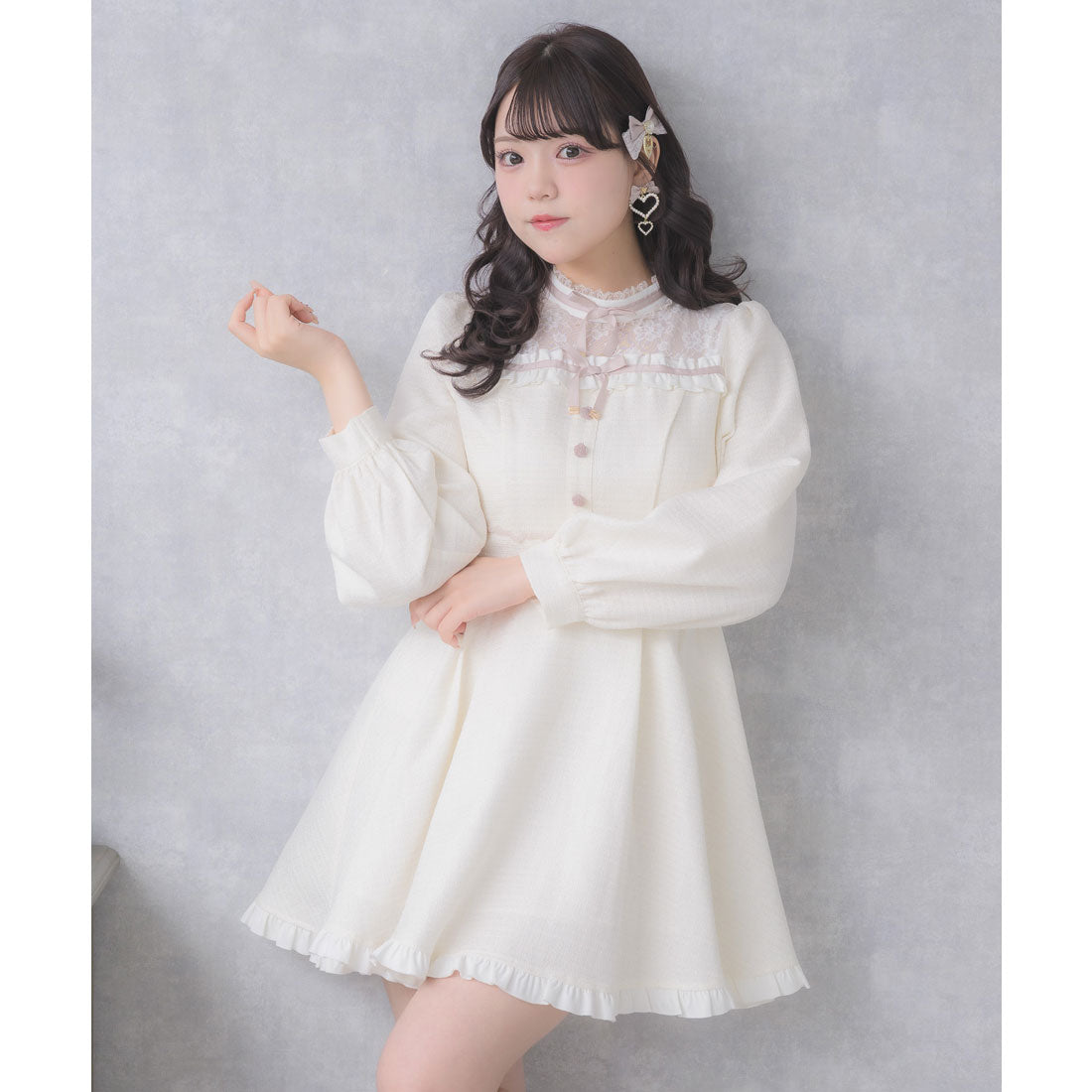 ロジータ ROJITA リボンテープフリルワンピース （マルチ） マルチ