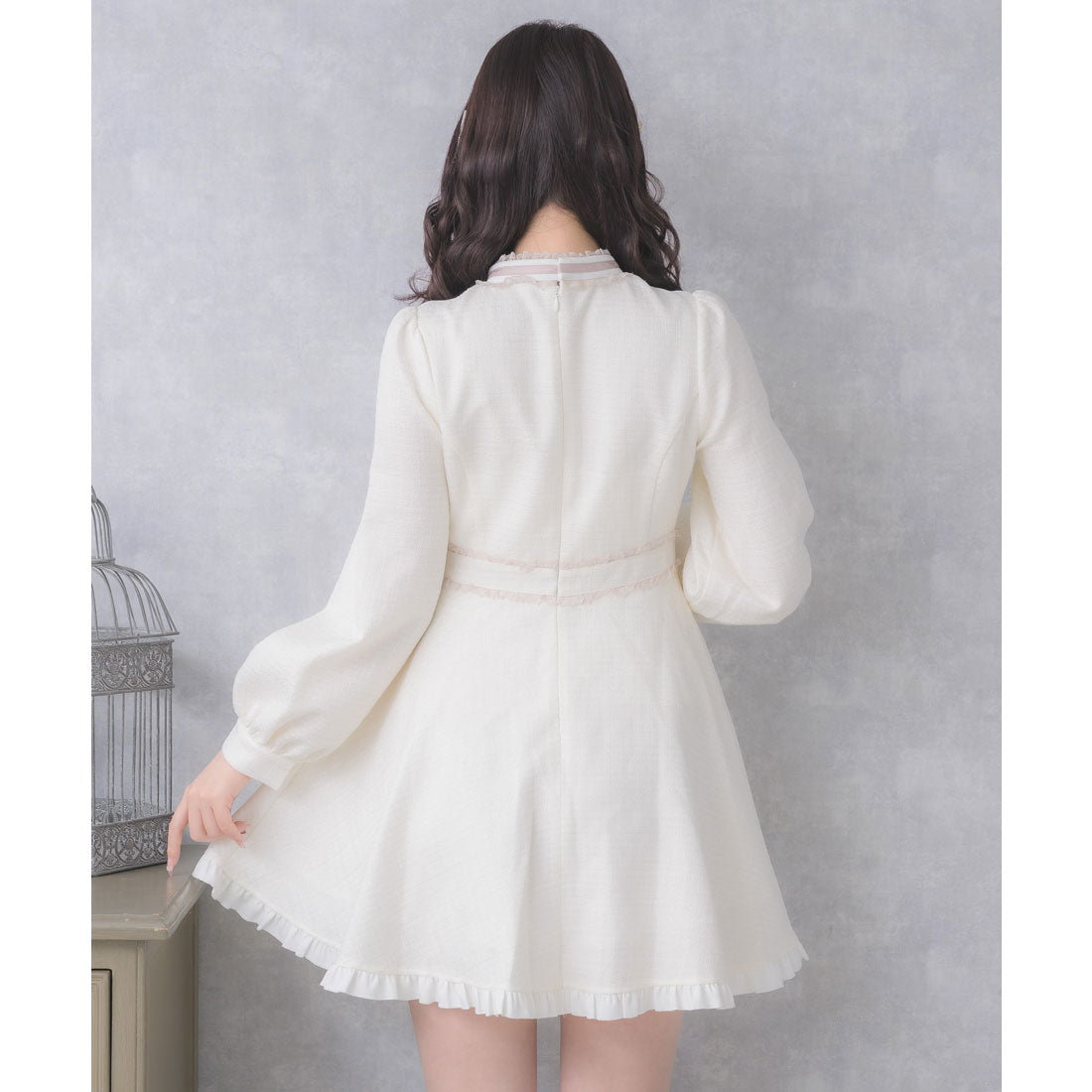 ロジータ ROJITA リボンテープフリルワンピース （マルチ） マルチ