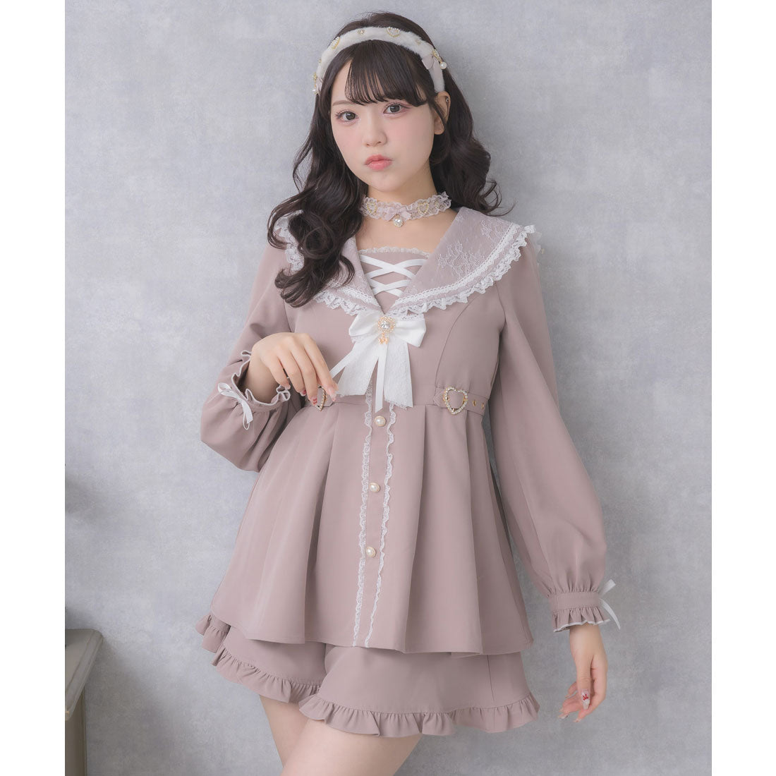 ロジータ ROJITA セーラー衿セットアップ （チェック） チェック