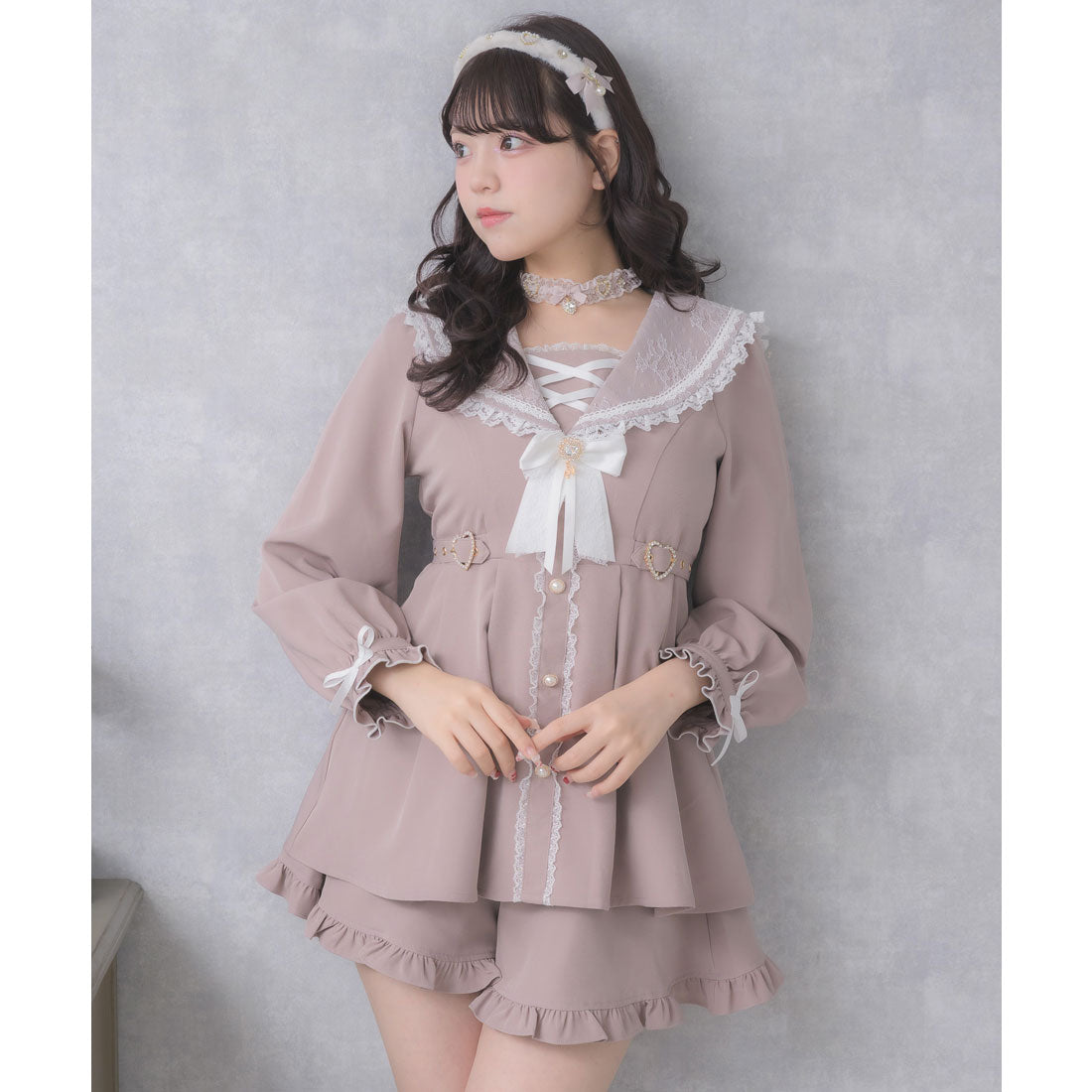 ロジータ ROJITA セーラー衿セットアップ （チェック） チェック