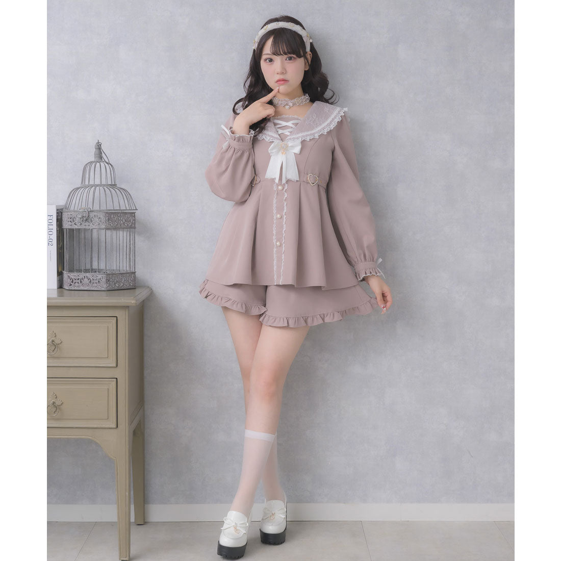 ロジータ ROJITA セーラー衿セットアップ （チェック） チェック