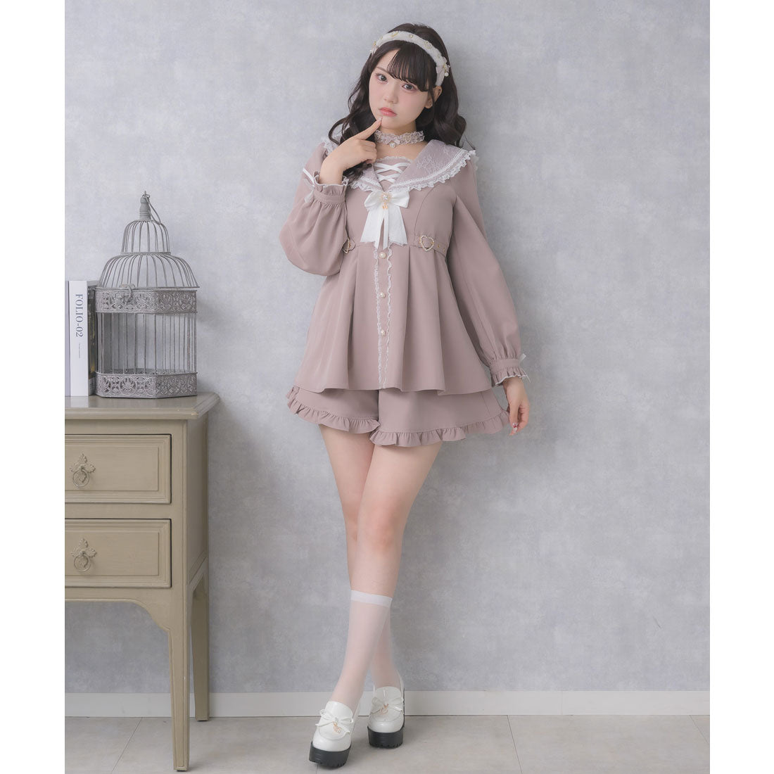 ロジータ ROJITA セーラー衿セットアップ （チェック） チェック