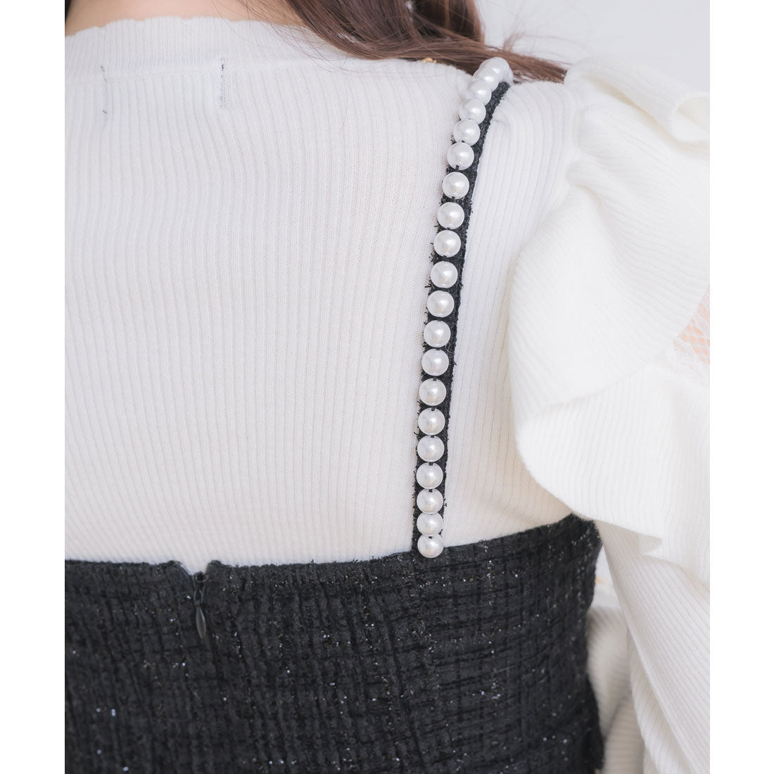 ロジータ ROJITA ファー付きキャミワンピース （マルチ） マルチ