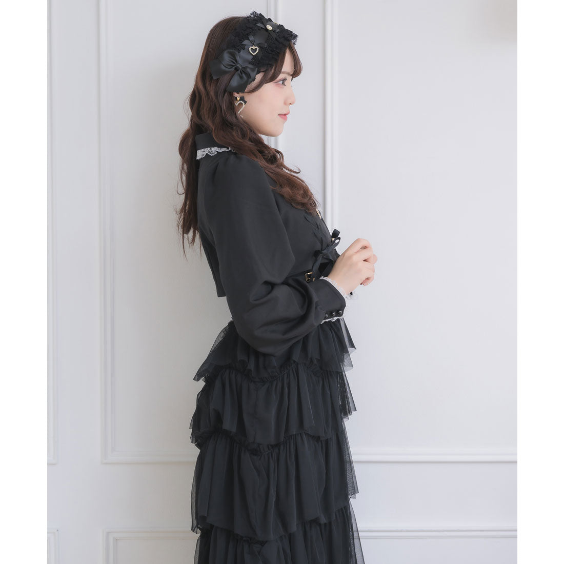 ロジータ ROJITA テーラードドッキングワンピース （チェック） チェック