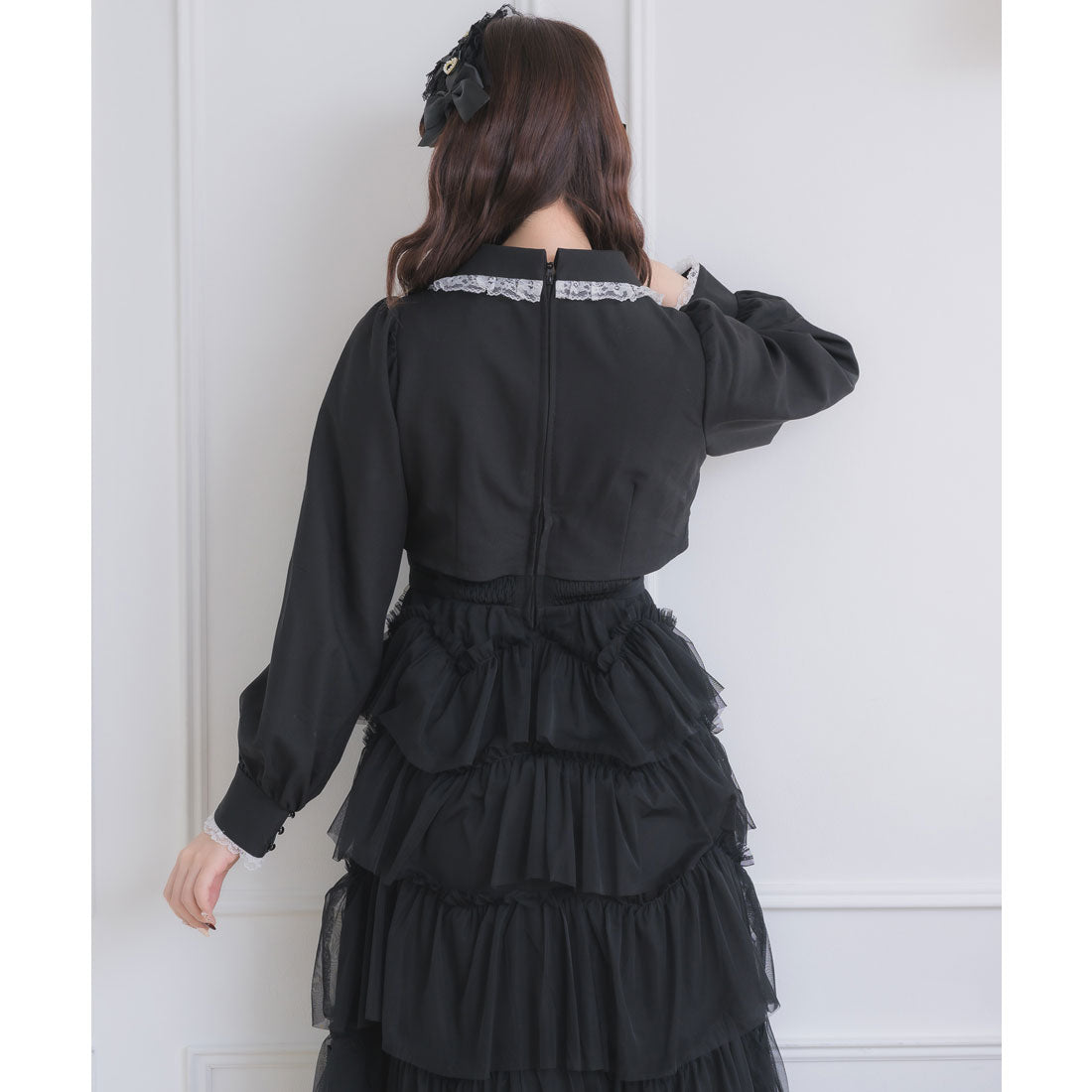 ロジータ ROJITA テーラードドッキングワンピース （チェック） チェック