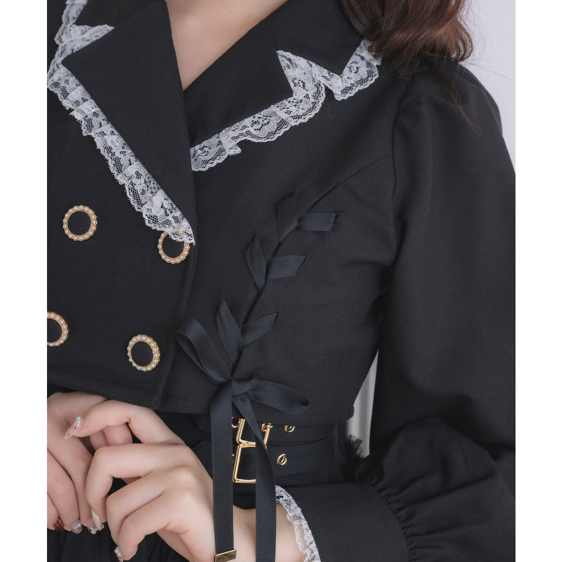 ロジータ ROJITA テーラードドッキングワンピース （チェック） チェック