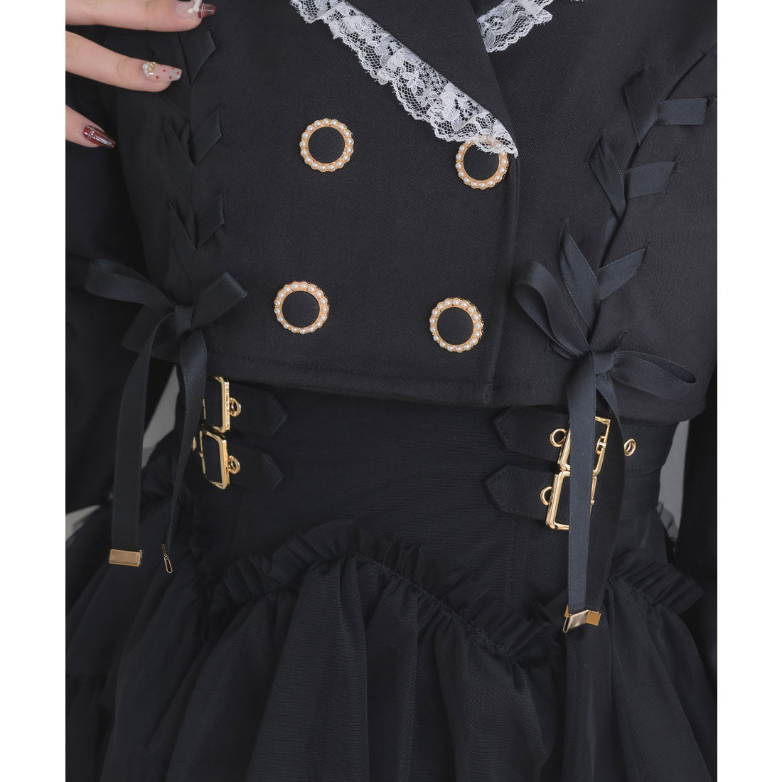 ロジータ ROJITA テーラードドッキングワンピース （チェック） チェック