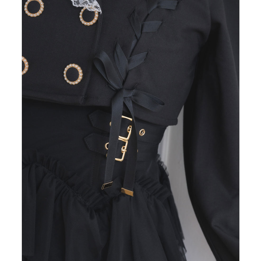 ロジータ ROJITA テーラードドッキングワンピース （チェック） チェック