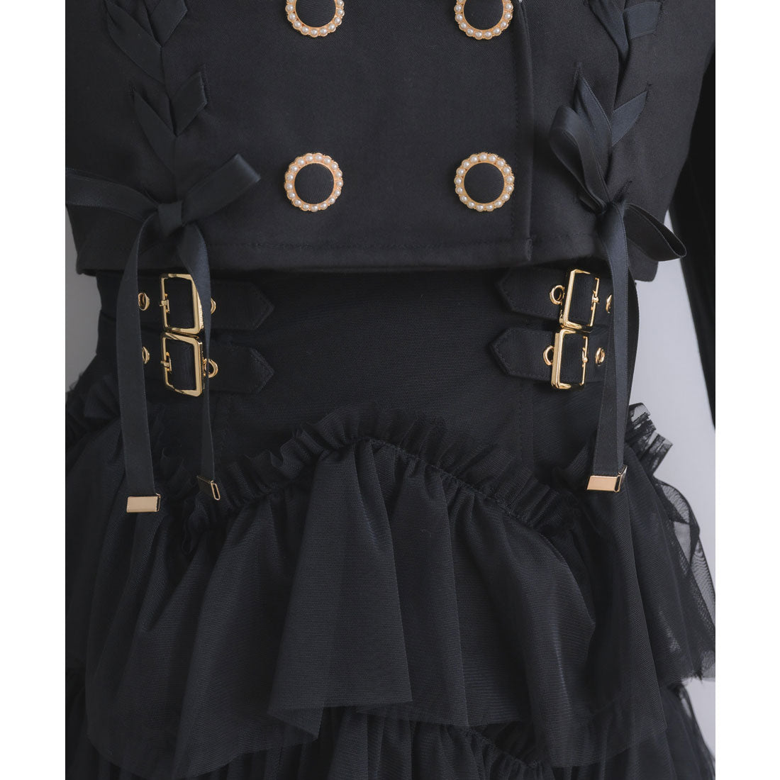 ロジータ ROJITA テーラードドッキングワンピース （チェック） チェック