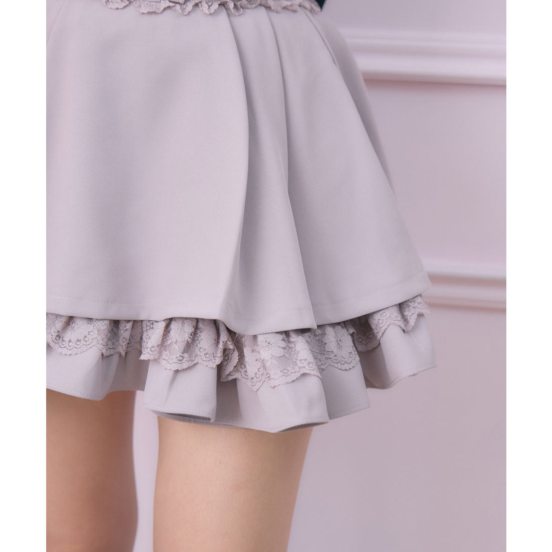 ロジータ ROJITA 2段フレアスカート （ピンク） ピンク