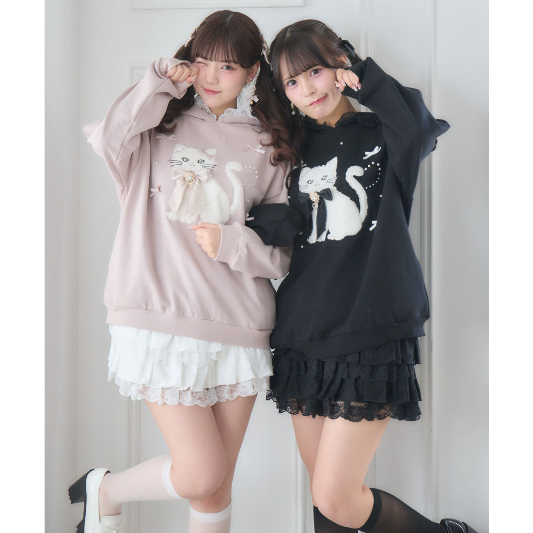 ロジータ ROJITA レースティアードスカパン （ホワイト） ホワイト