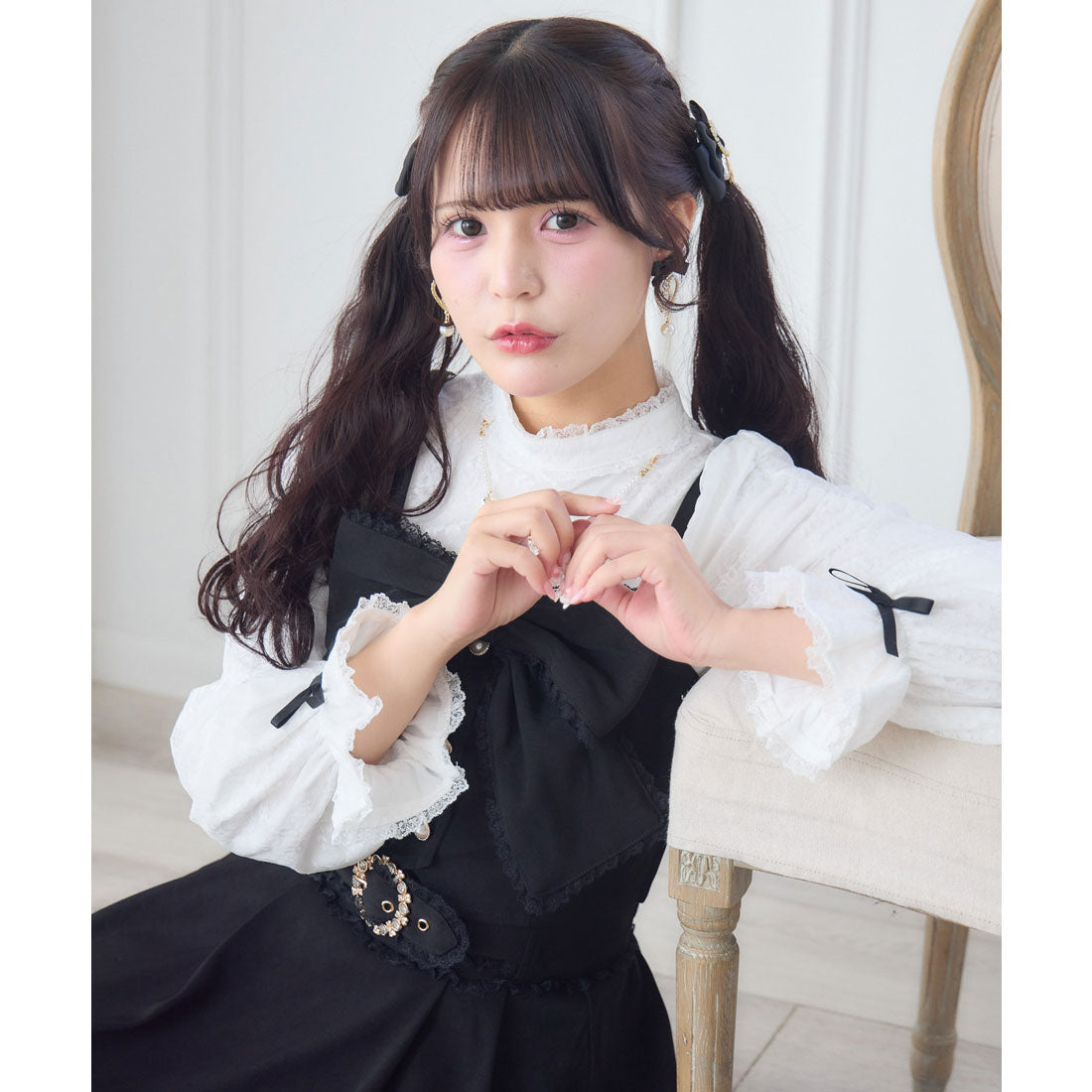 ロジータ ROJITA レーシトップス+ビスチェセット （ブラック） ブラック