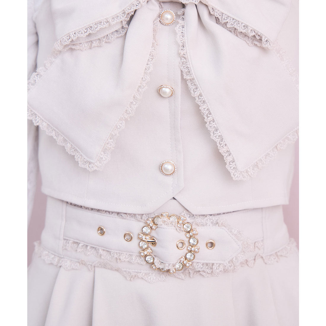 ロジータ ROJITA レーシトップス+ビスチェセット （ブラック） ブラック